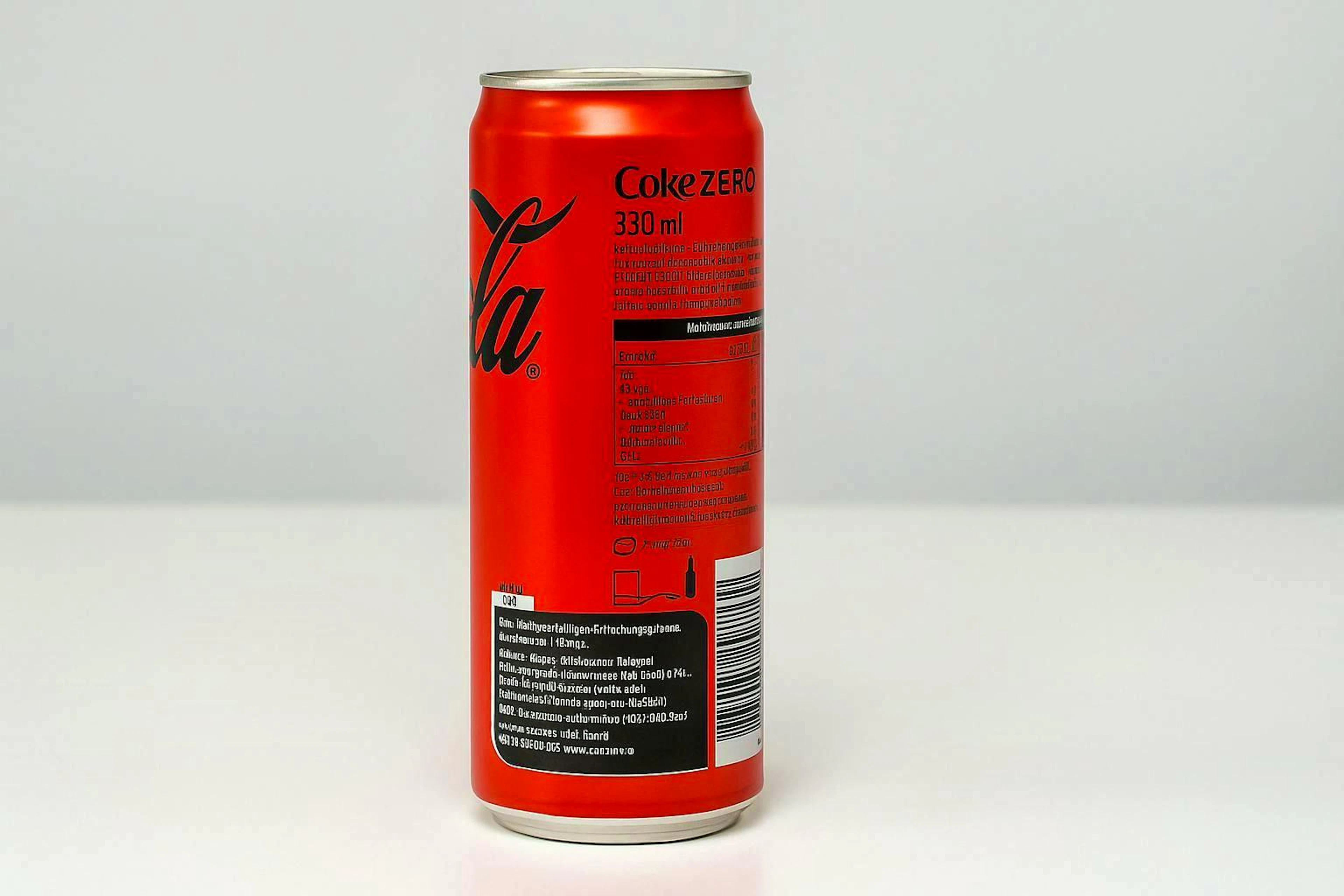 A can of cola from Migrolino actually comes from Poland.