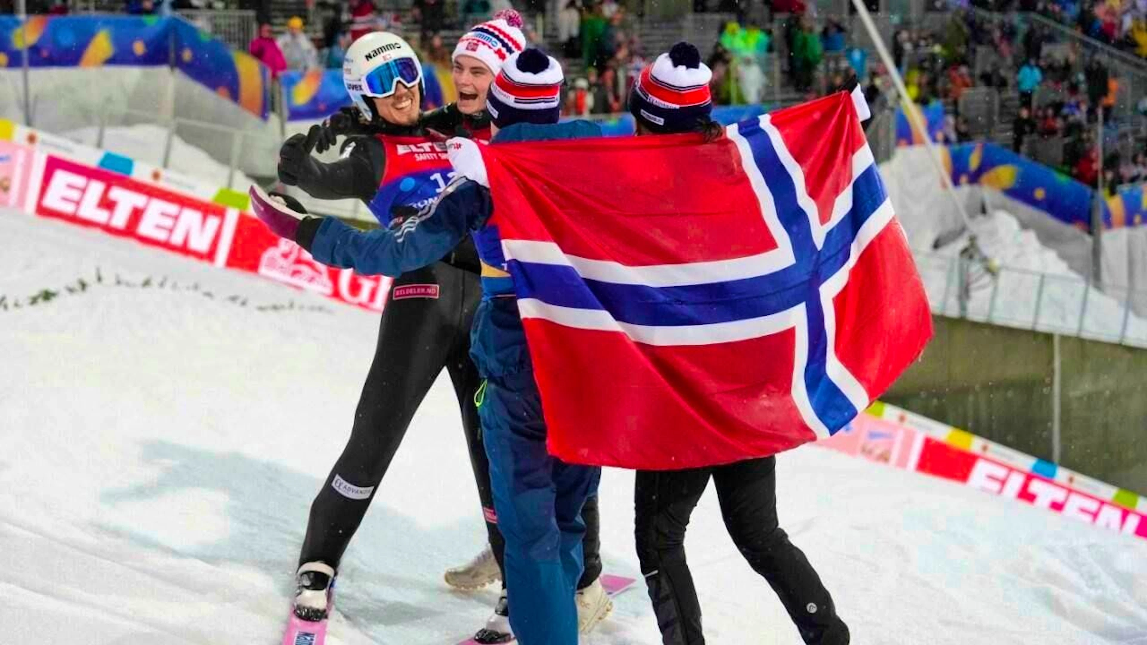 Stale taste: The Norwegian ski jumpers are criticized for manipulated suits