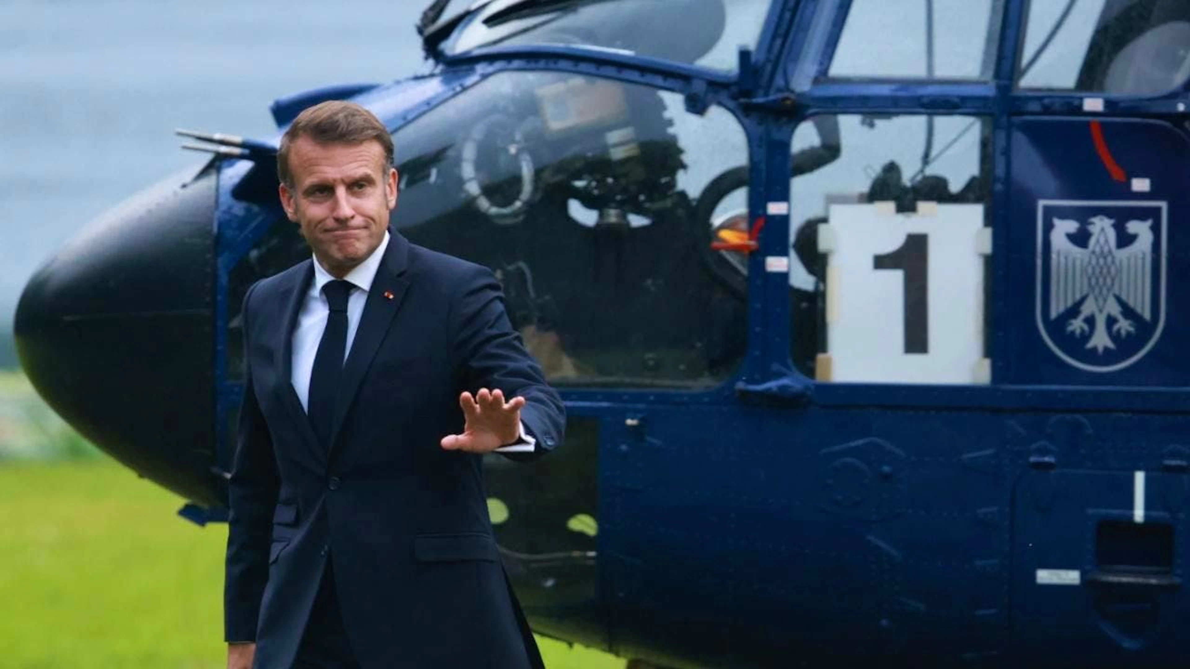 L'inquilino dell'Eliseo propone una missione di stabilizzazione sotto mandato dell'Onu.