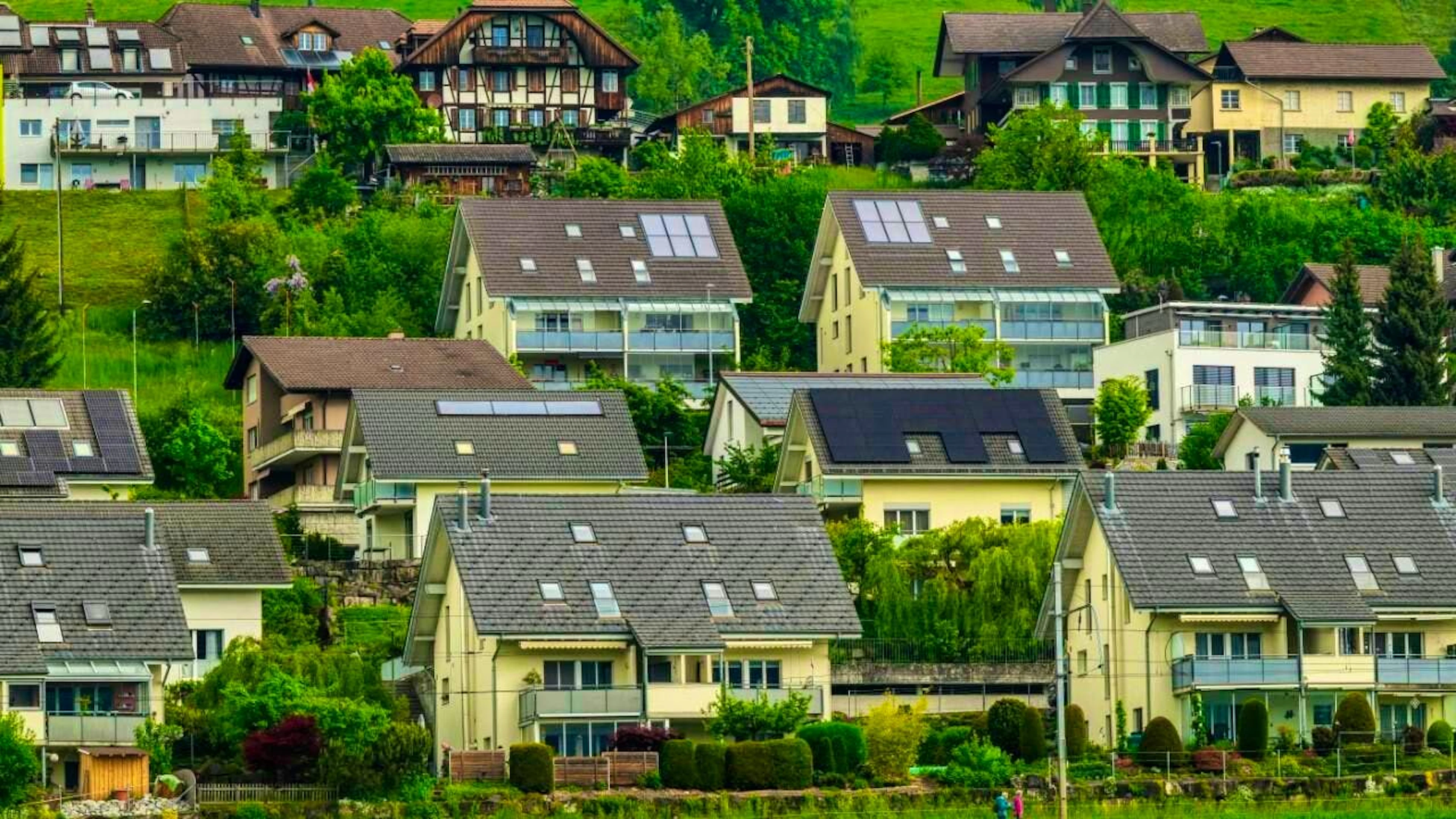 In the first half of the year, prices for single-family homes rose by an average of 3.4 percent across Switzerland. (Archive image)