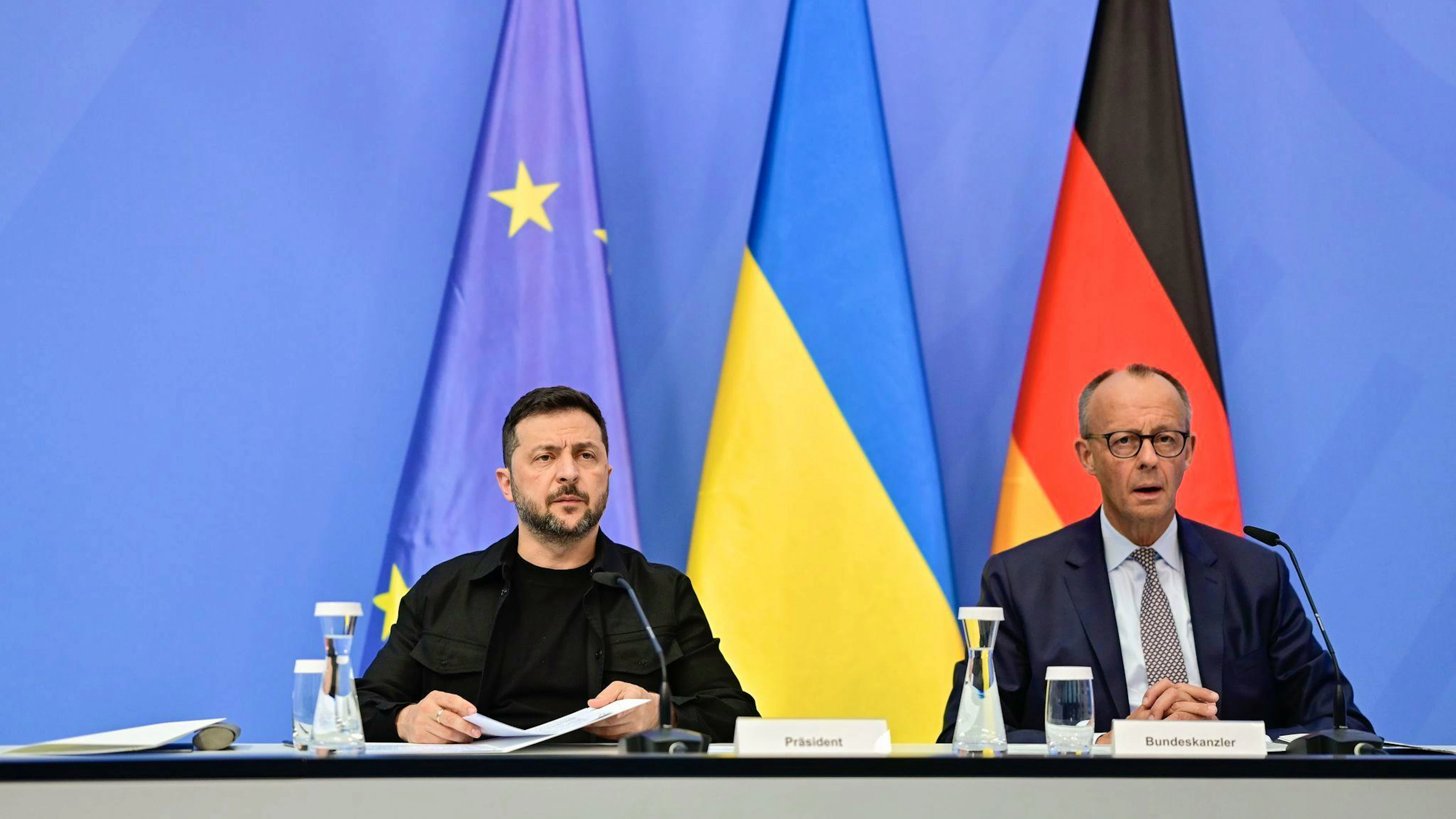 Ukraine-Gespräche mit Selenskyj in Berlin