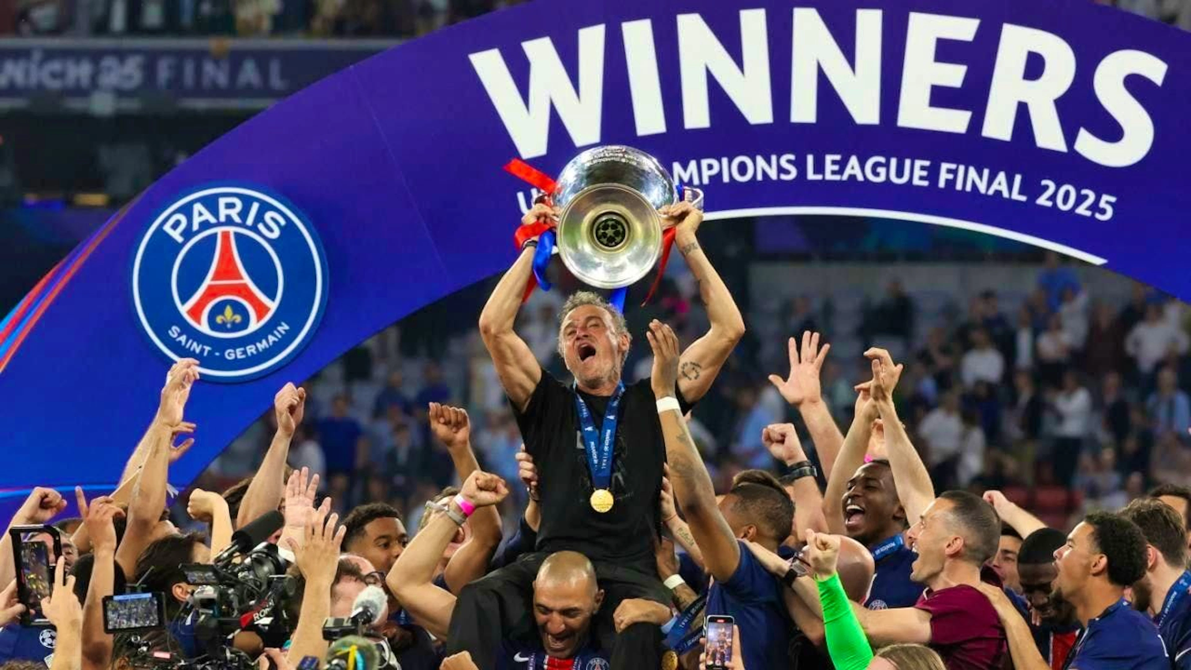 Two and a half months after their Champions League triumph, Paris Saint-Germain will play for their first title of the new season