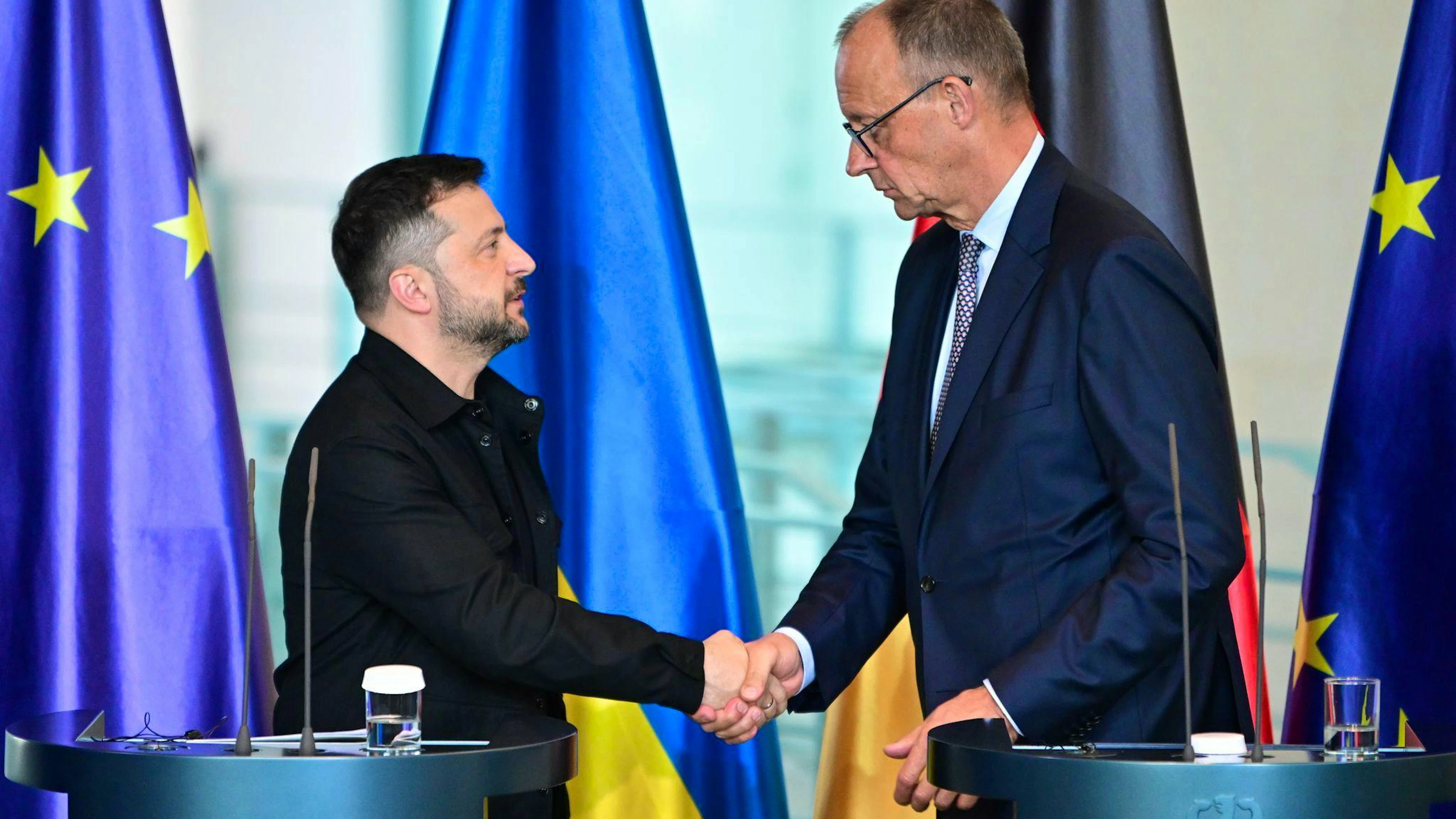 Ukraine-Gespräche mit Selenskyj in Berlin
