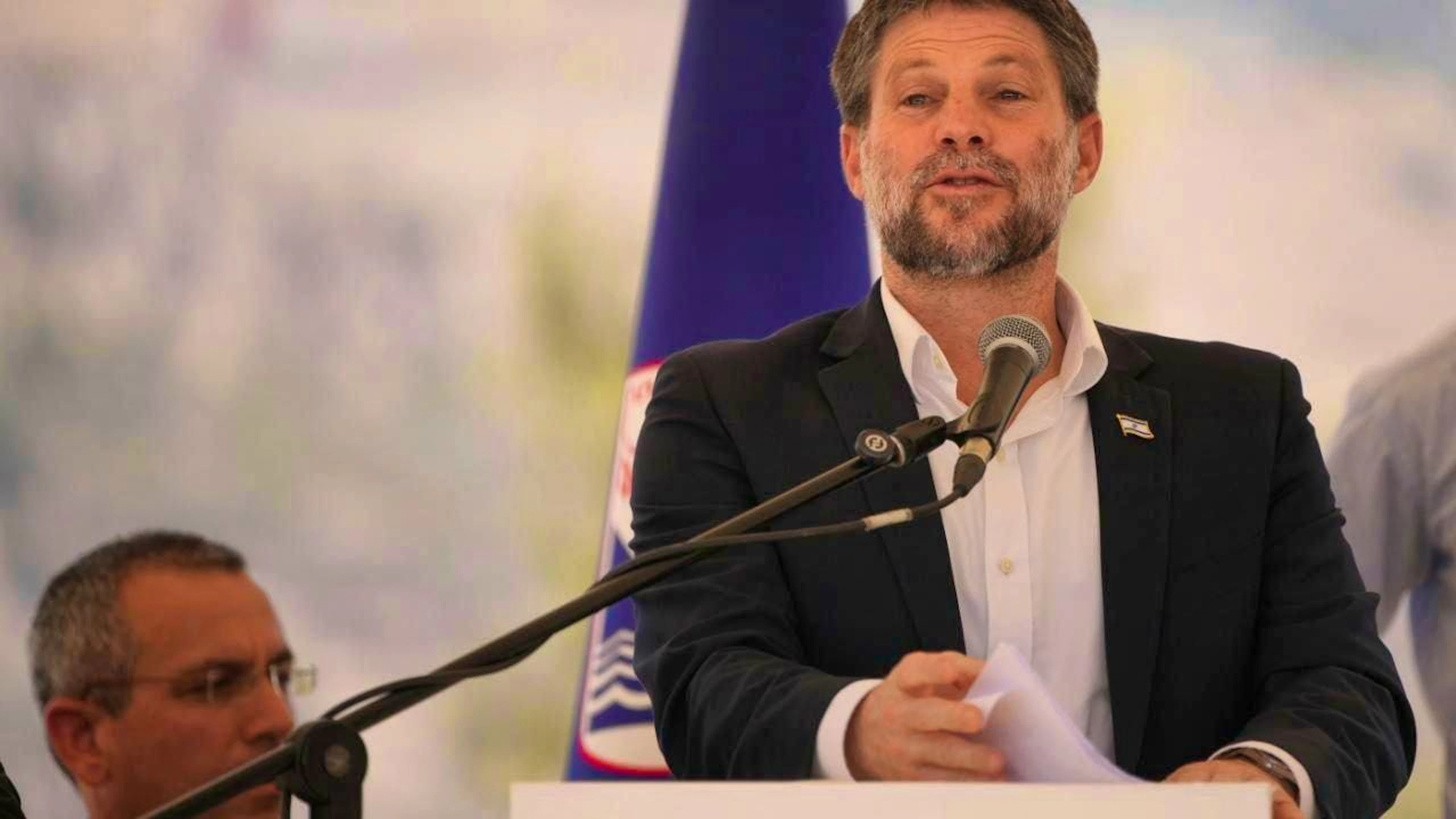 Israel's Finance Minister Bezalel Smotrich. Photo: Ohad Zwigenberg/AP/dpa