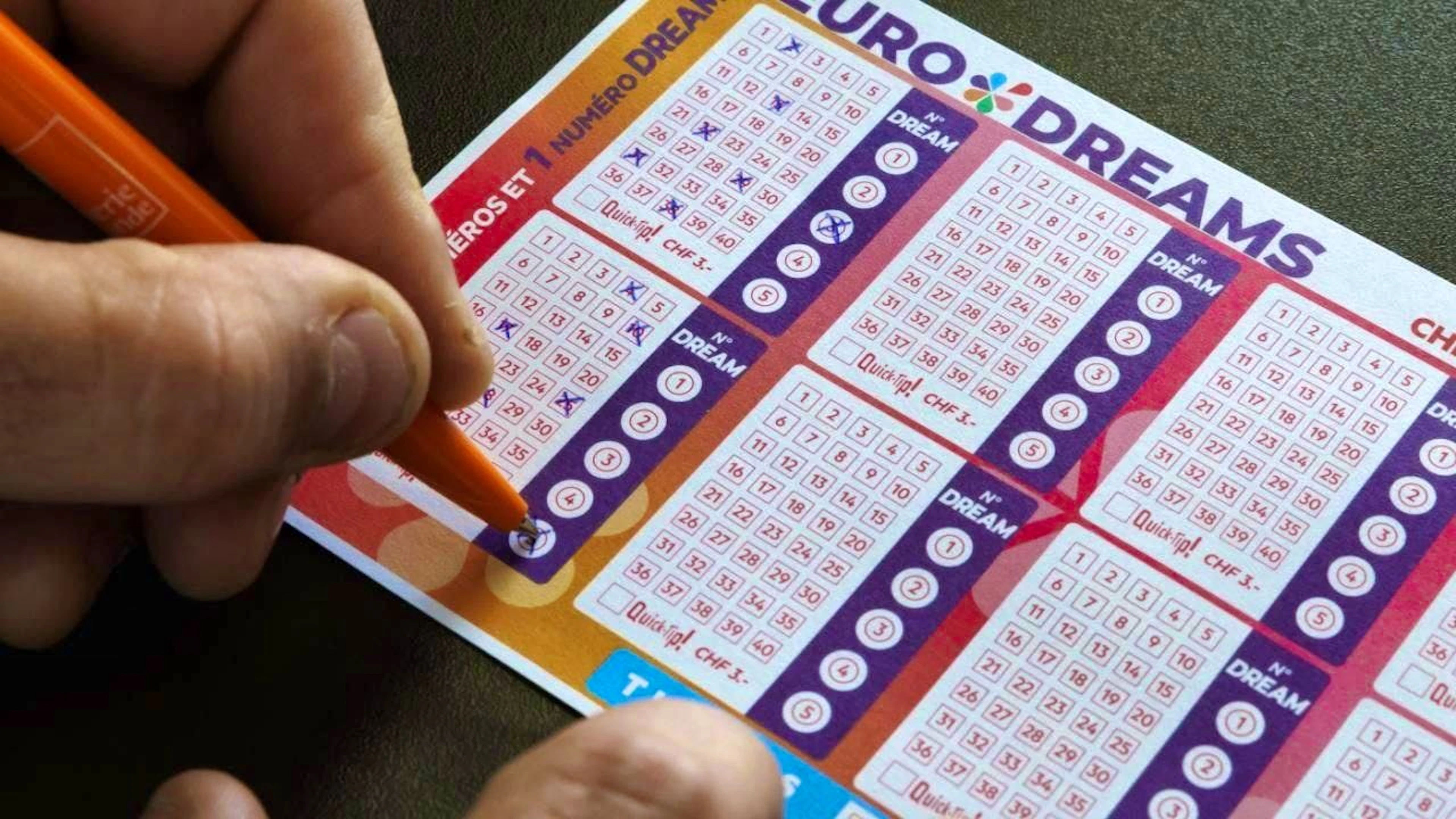 The main Eurodreams prize is a monthly payment of 22,222 francs for 30 years. In order to win this, however, the dream number must be correct in addition to the six correct numbers. (archive picture)