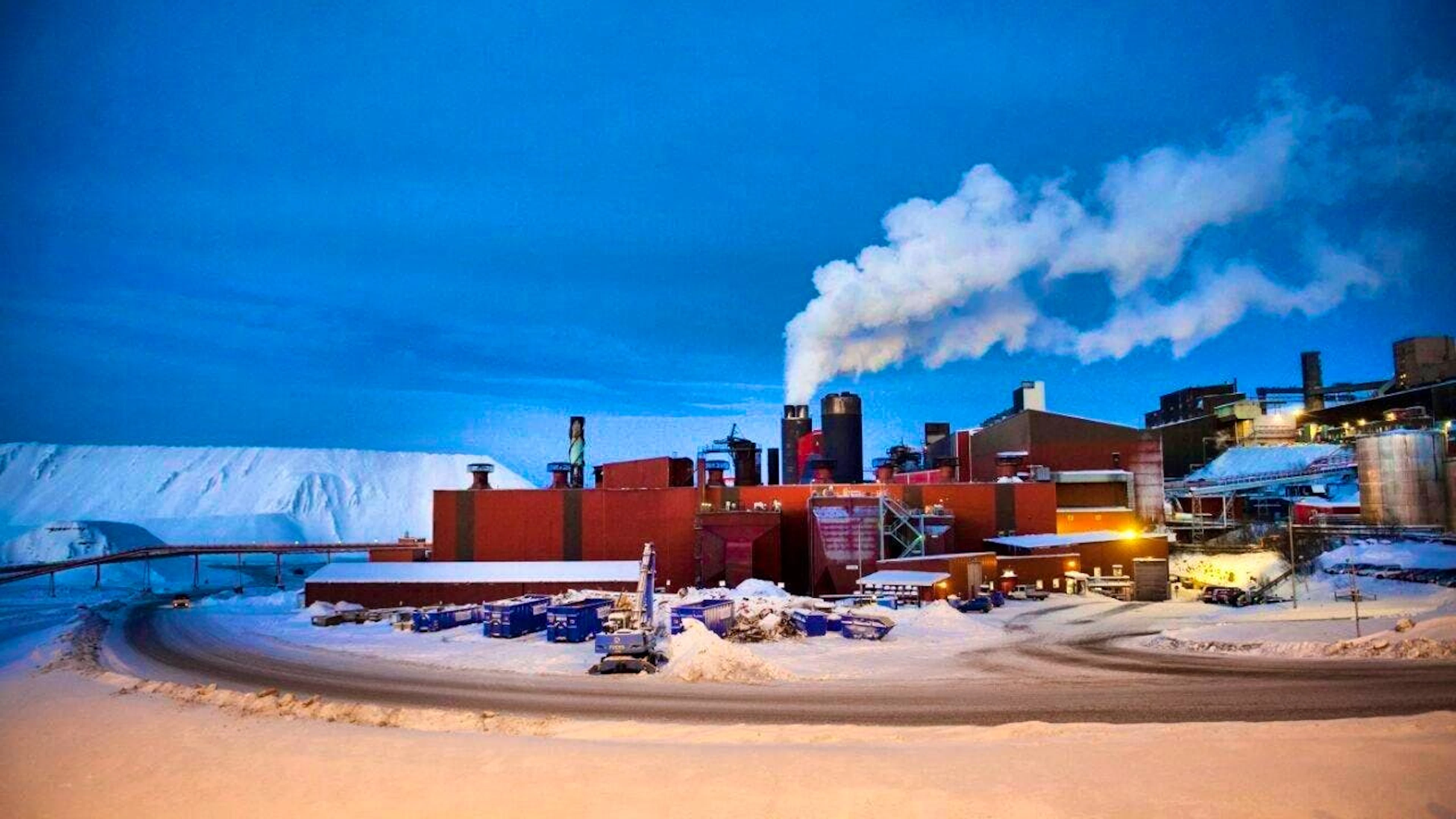 Iron ore is mined in Kiruna, Sweden. (archive picture)