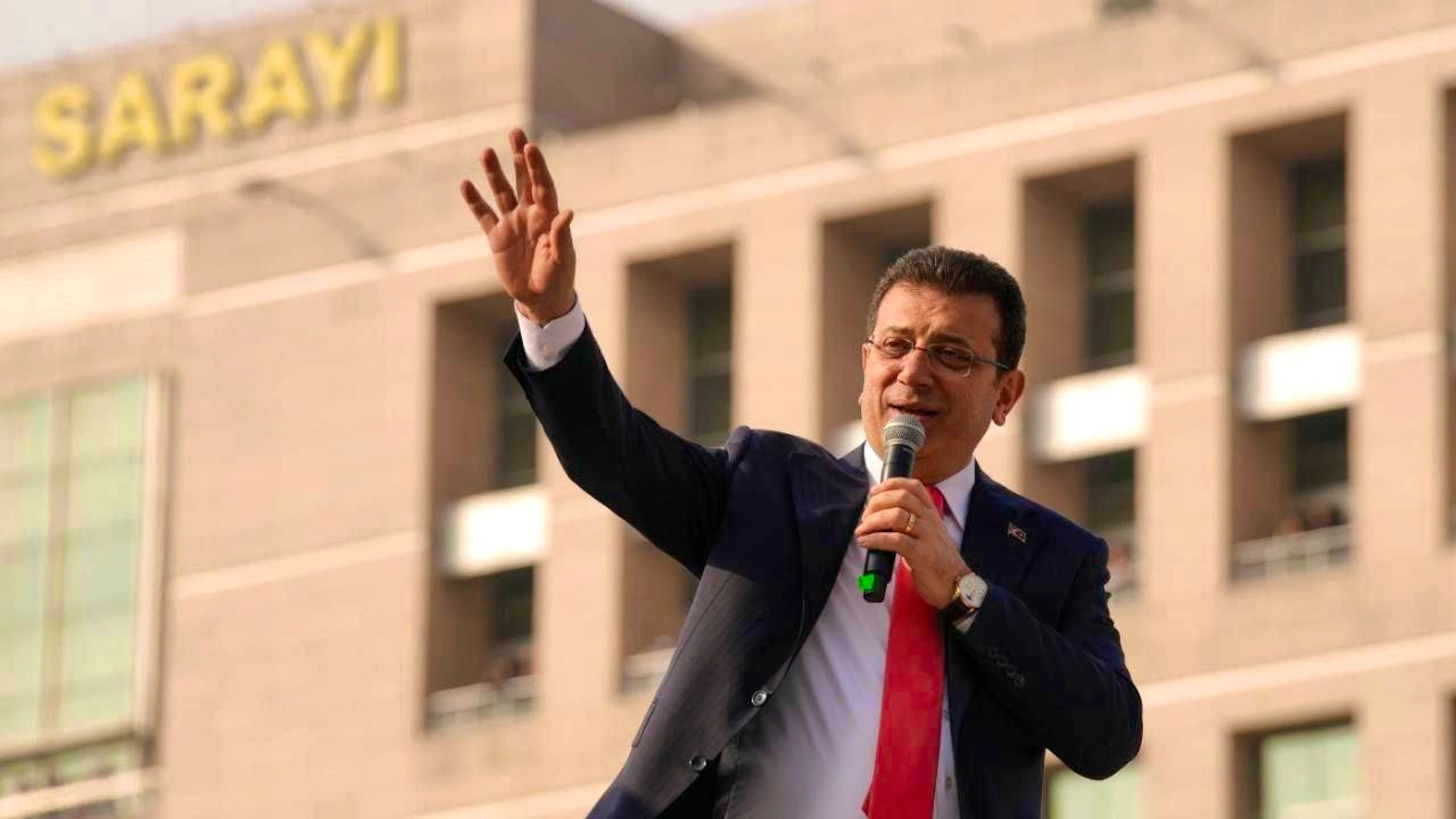 ARCHIVE - Istanbul's mayor Ekrem Imamoglu. Photo: Emrah Gurel/AP/dpa/Archive image