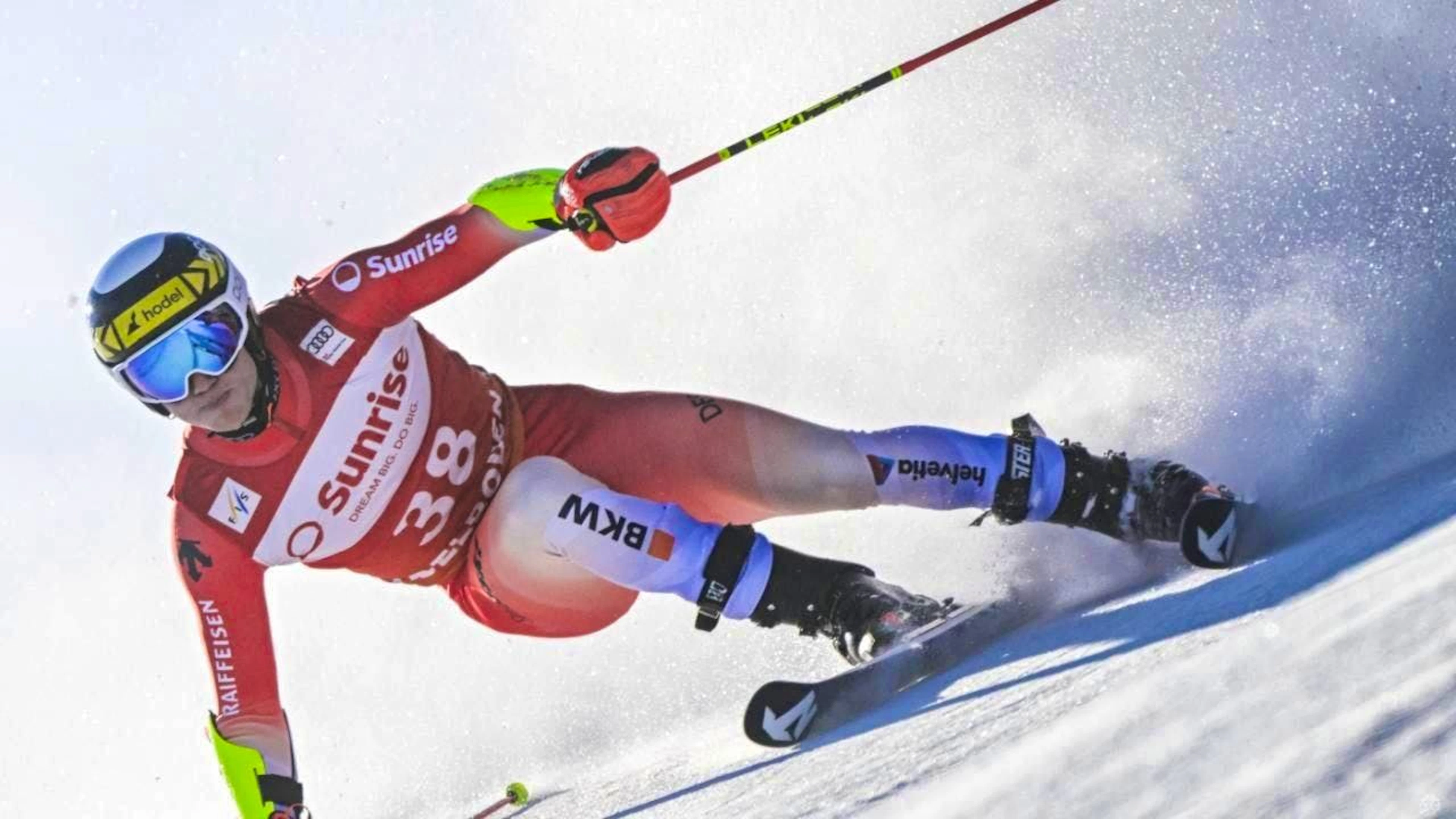 Lenz Hächler is considered a promising ski talent