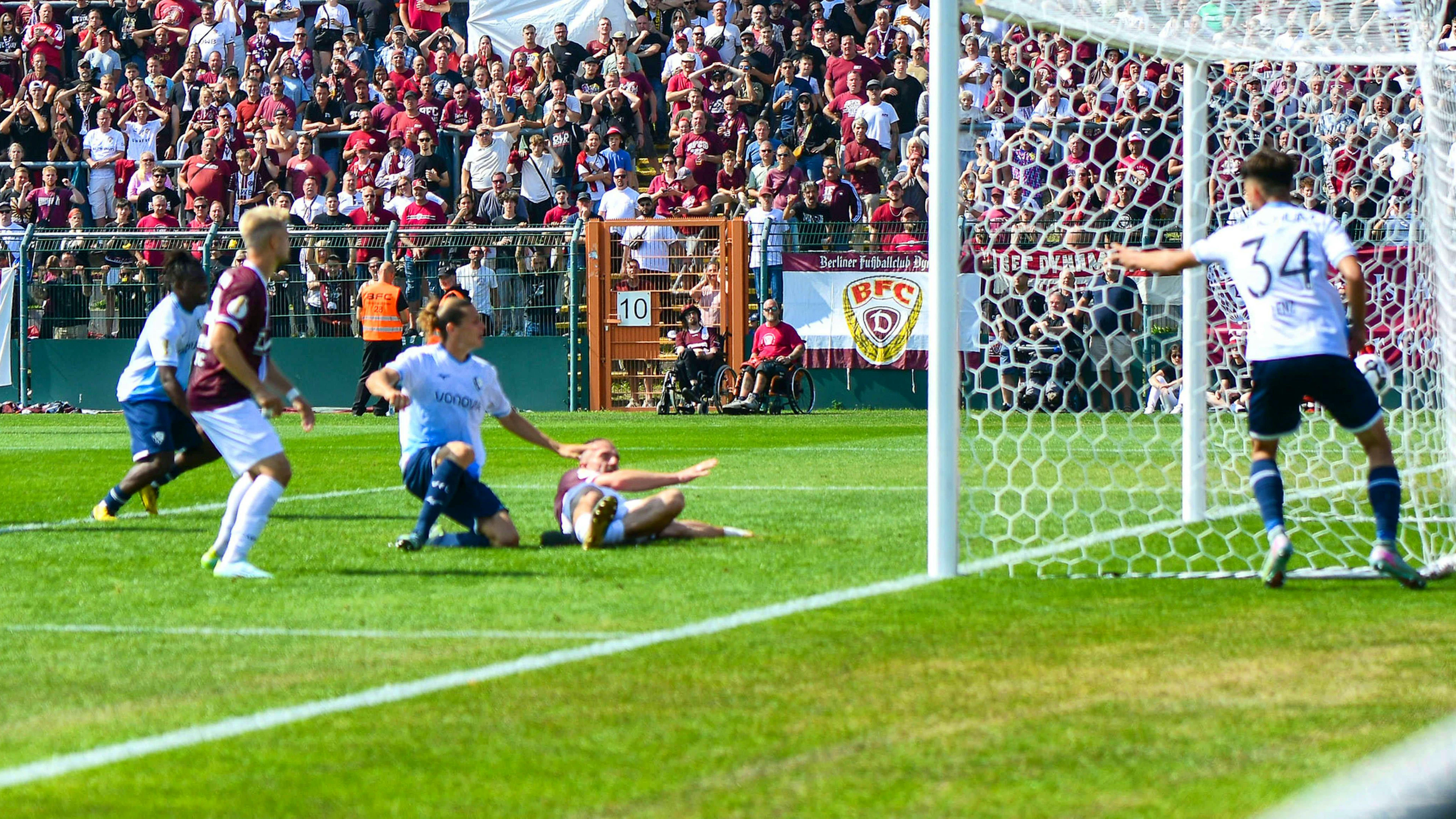 Noah Loosli rettet Bochum mim Pokal.