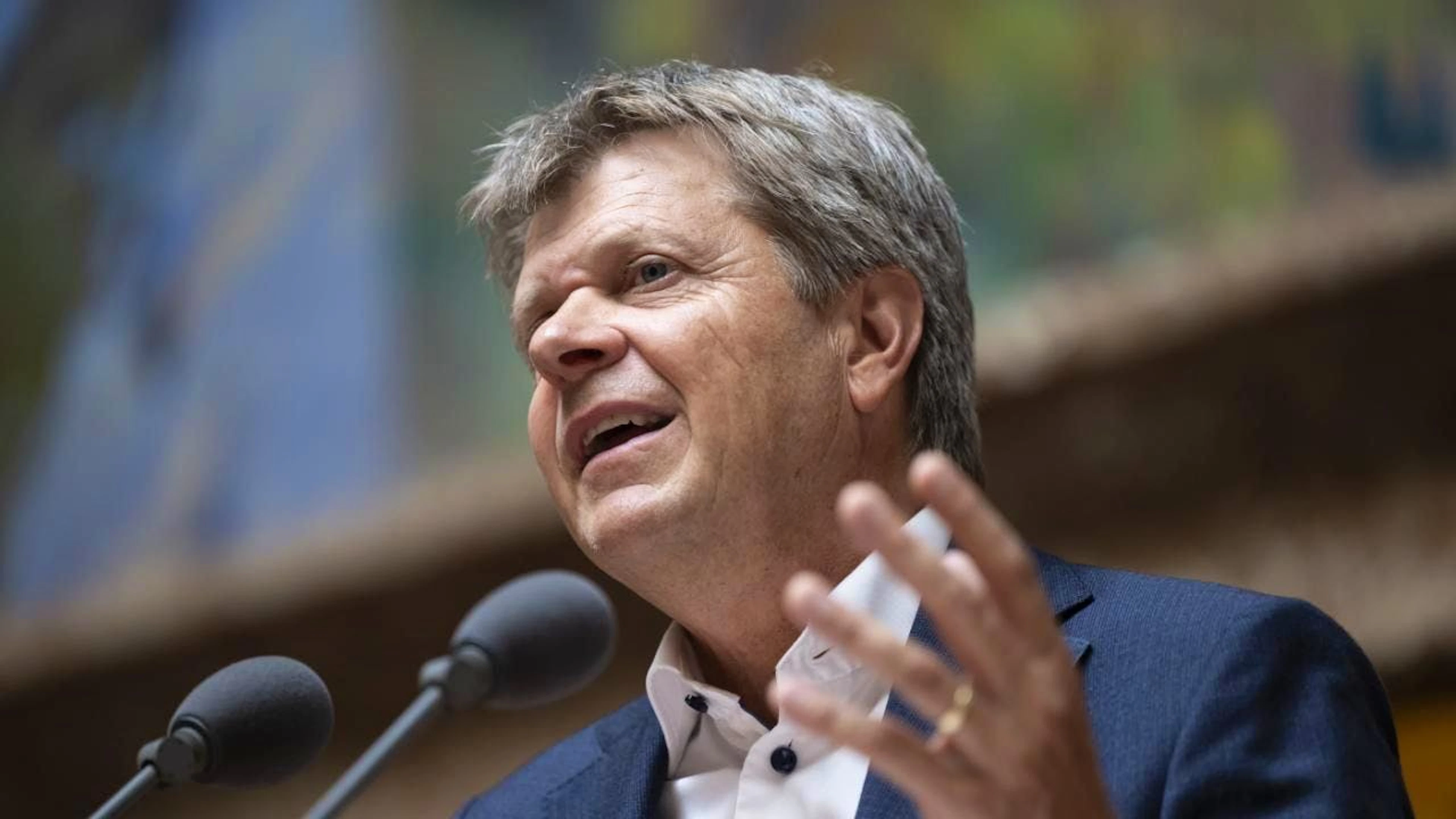 GLP-Präsident Jürg Grossen bekräftige an der digitalen Delegiertenversammlung seiner Partei die Unterstützung der GLP für die Bilateralen III. (Archivbild)