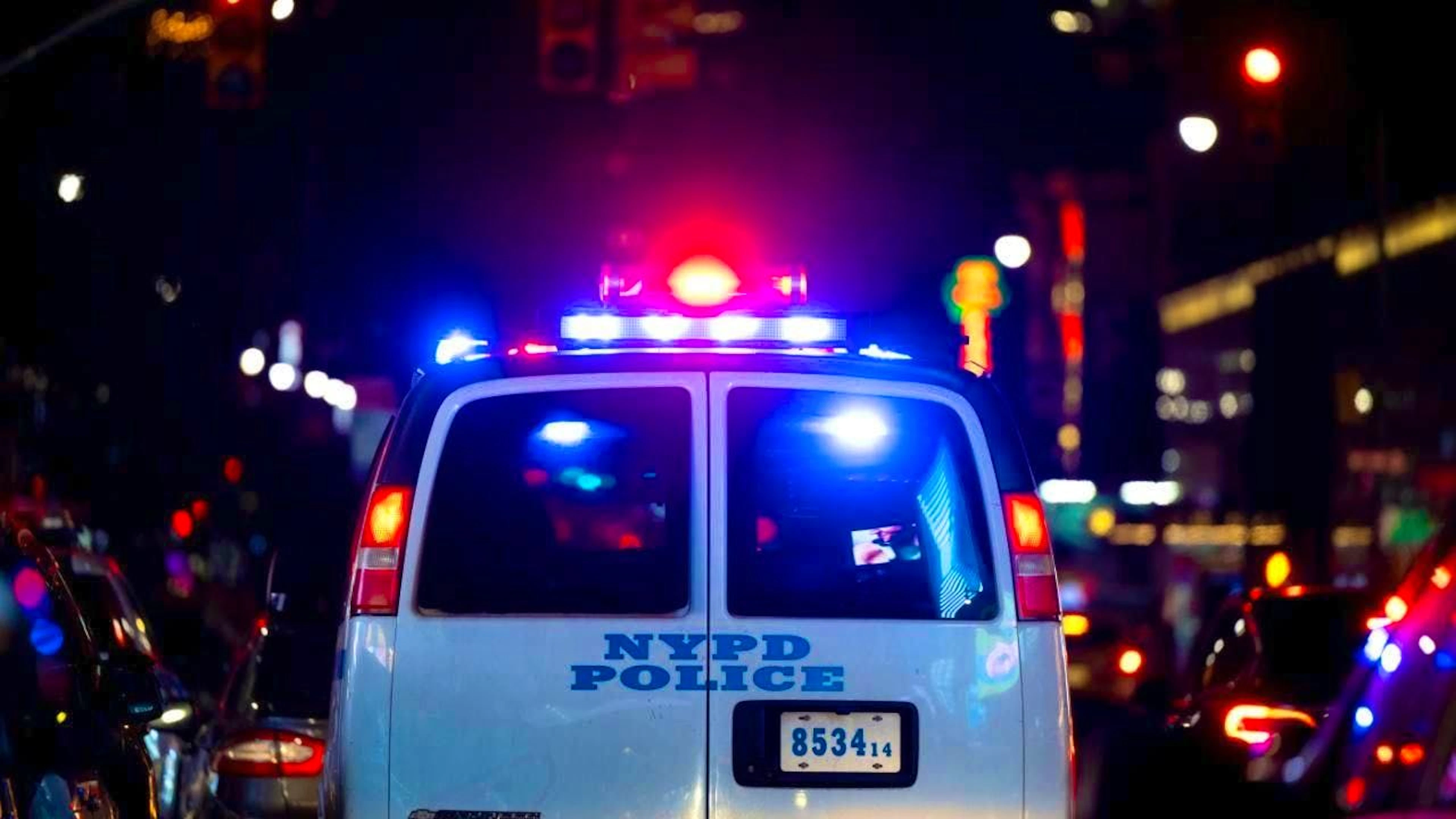 A police car of the New York Police Department. (archive picture)