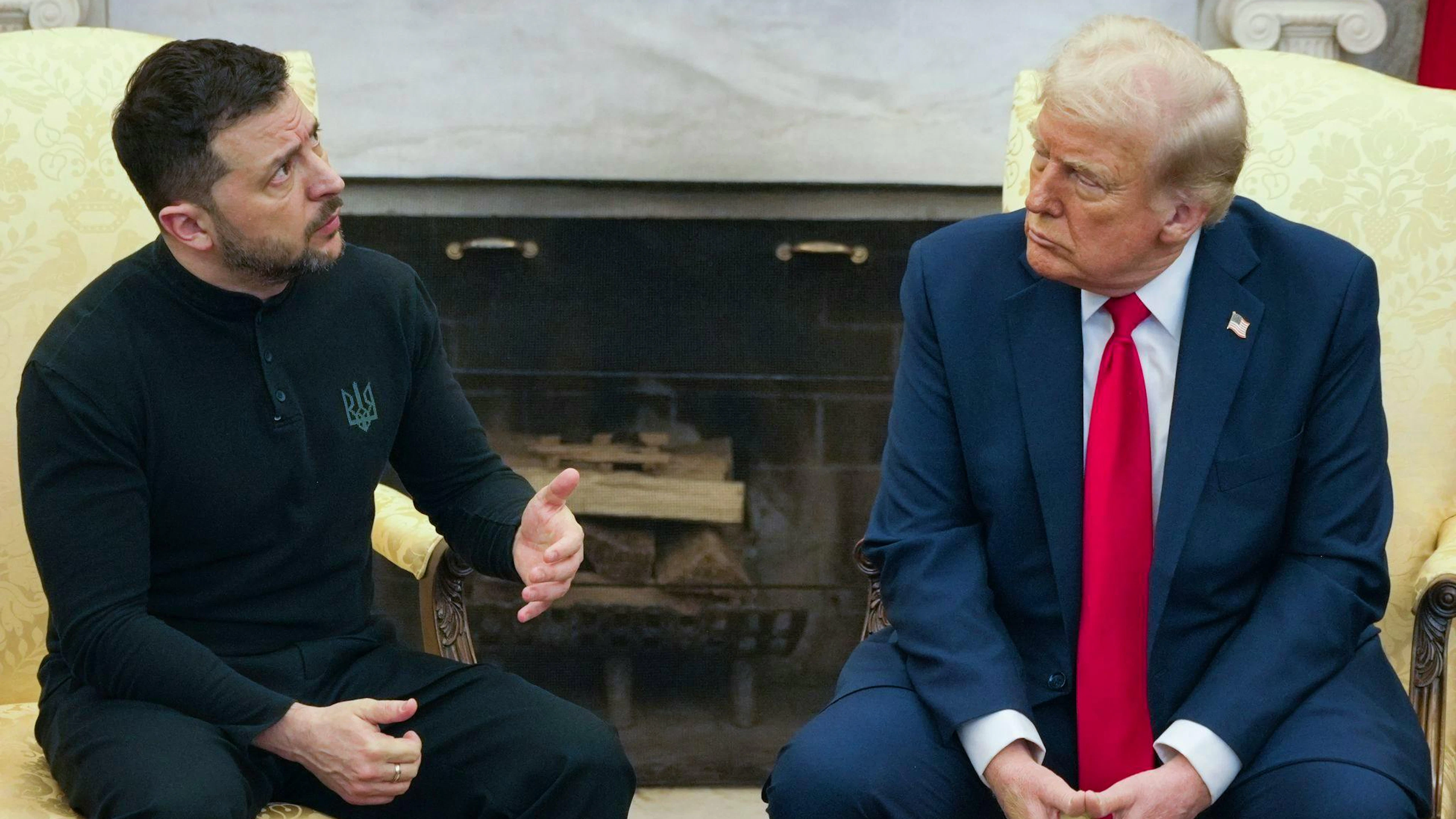 Das bislang letzte Treffen von Trump und Selenskyj im Weißen Haus geriet zum Eklat. (Archivbild)