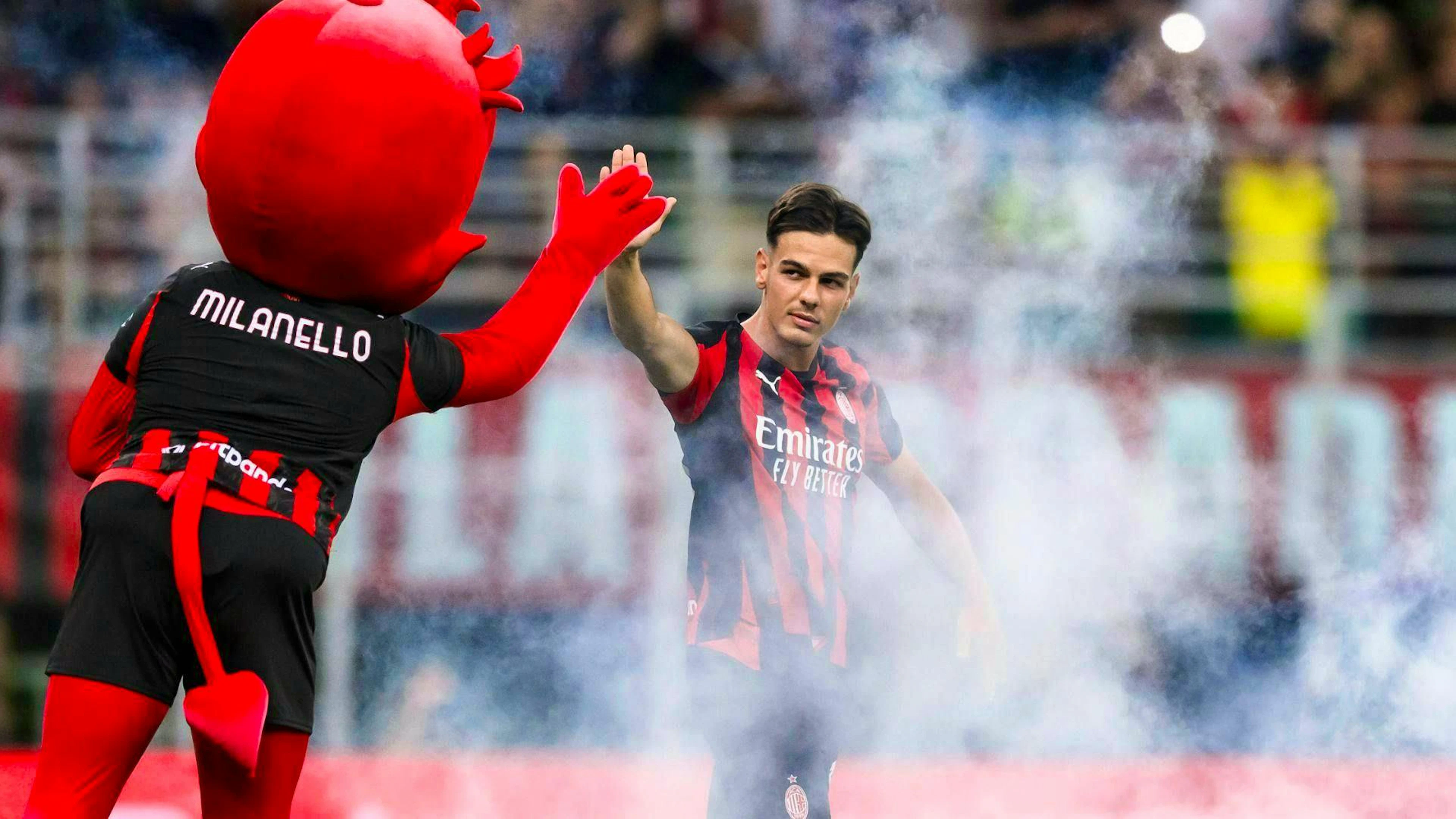Wins on his competitive debut with Milan: Ardon Jashari was substituted on Sunday evening.