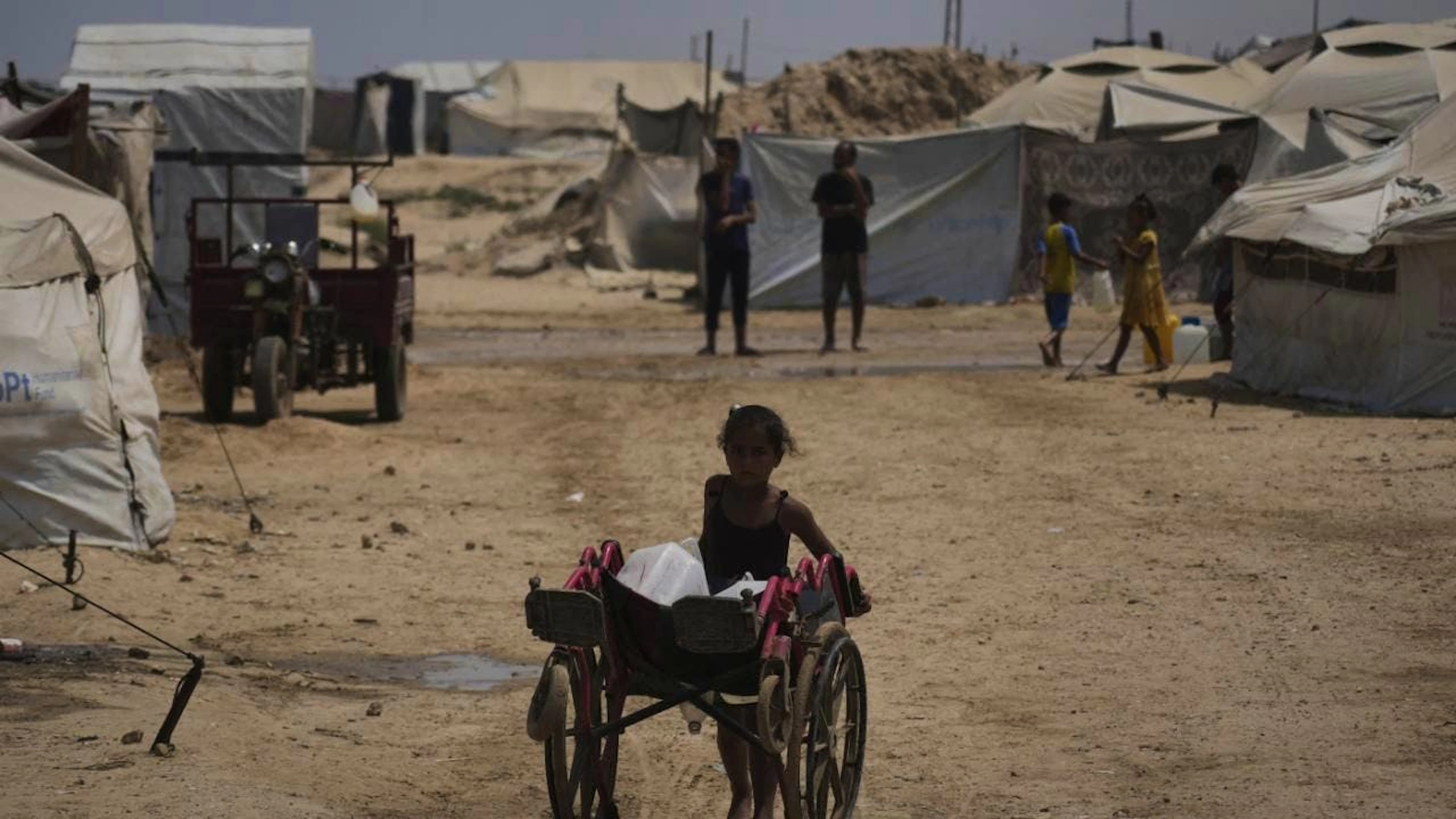 Khan Younis, nella Striscia di Gaza