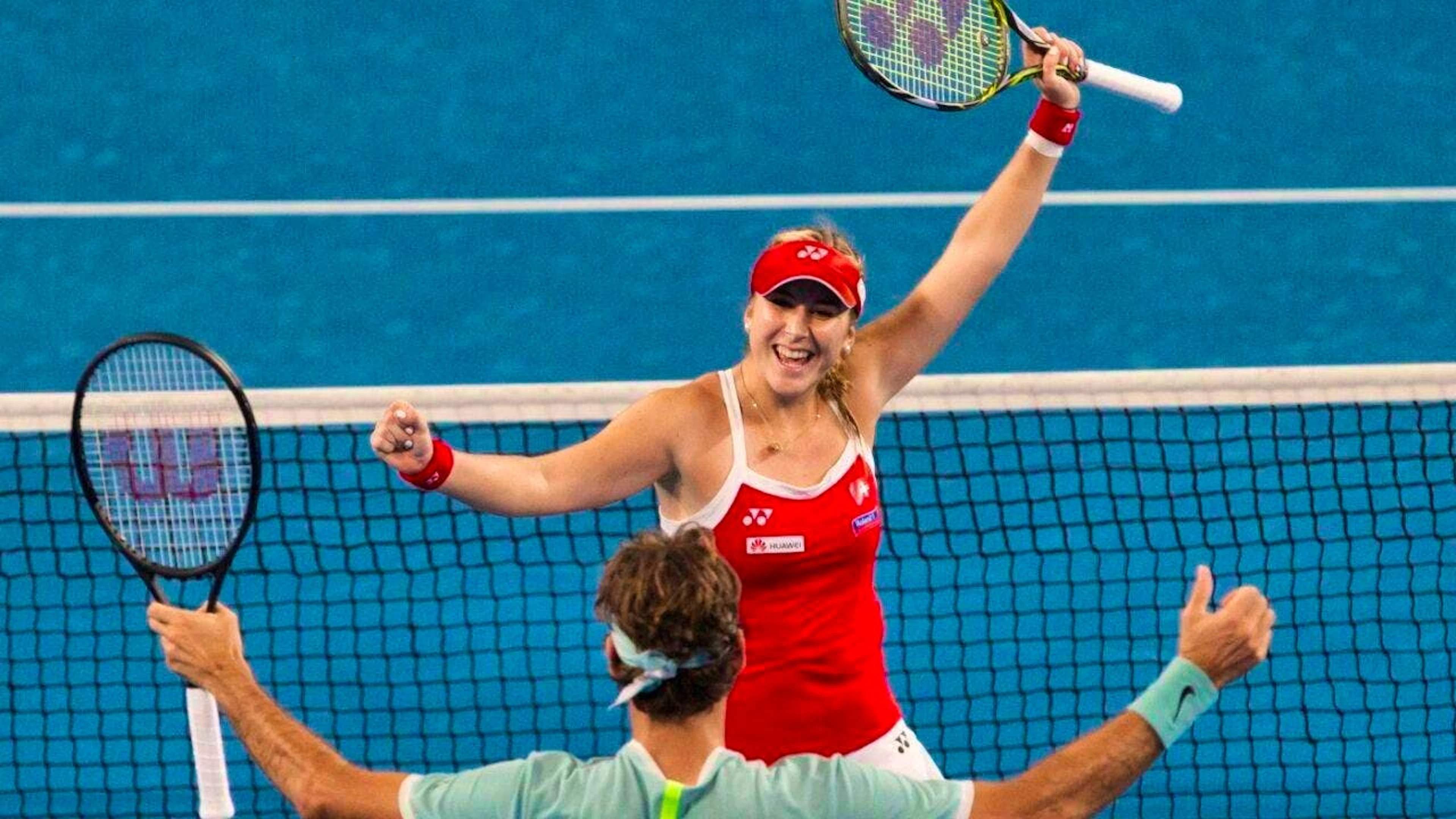 Belinda Bencic, already successful in the mixed with Roger Federer, now wants to cheer alongside Alexander Zverev