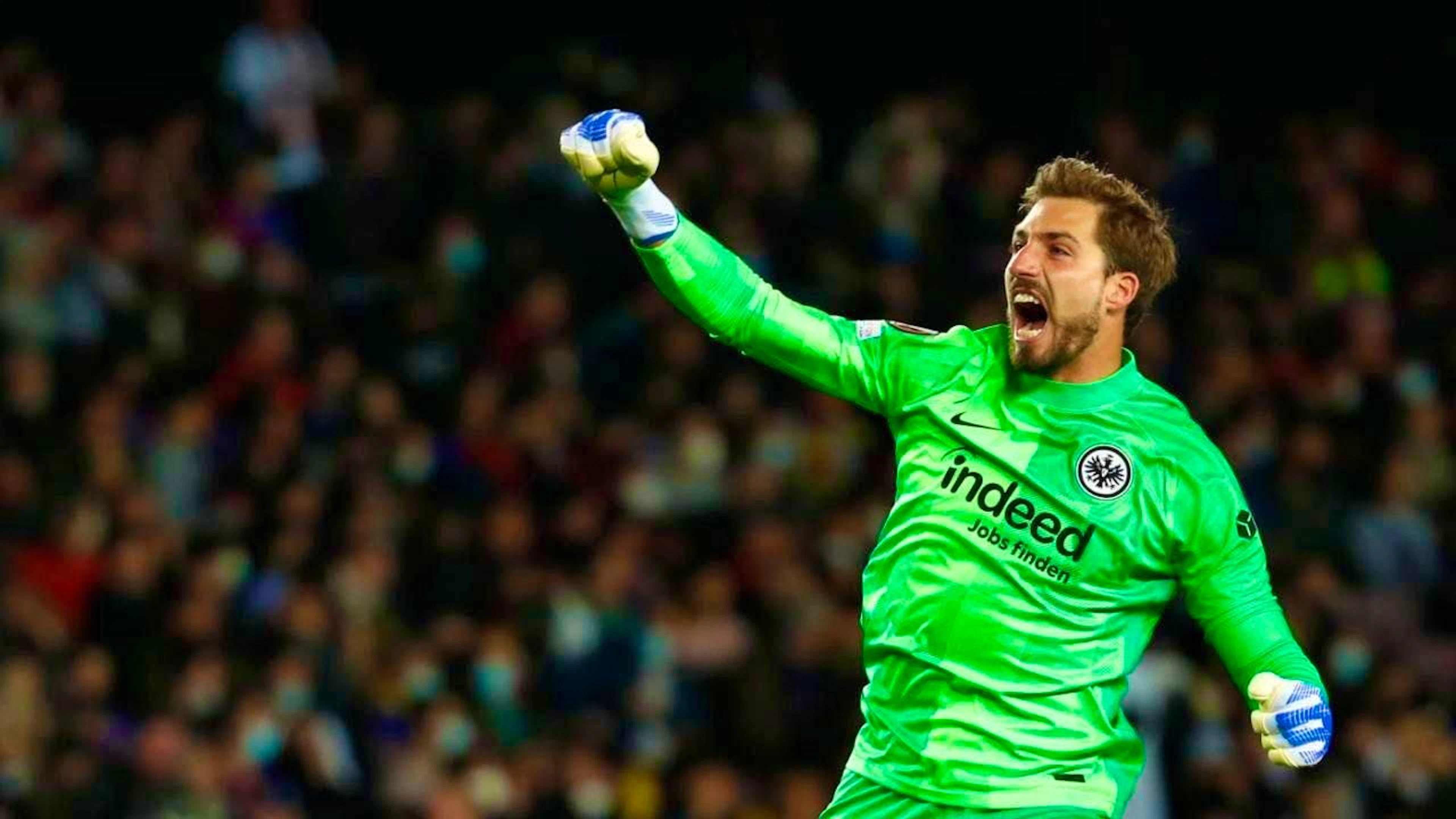 Kevin Trapp won the Europa League with Eintracht Frankfurt in 2022