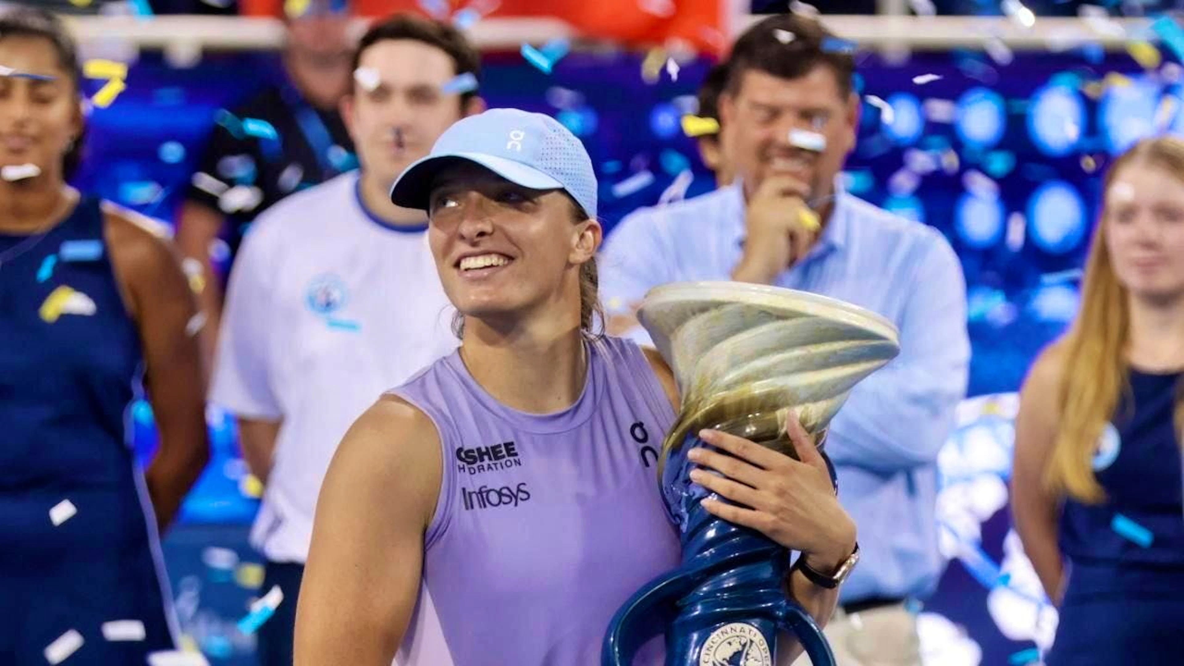 Iga Swiatek wins another major trophy less than a week before the start of the US Open
