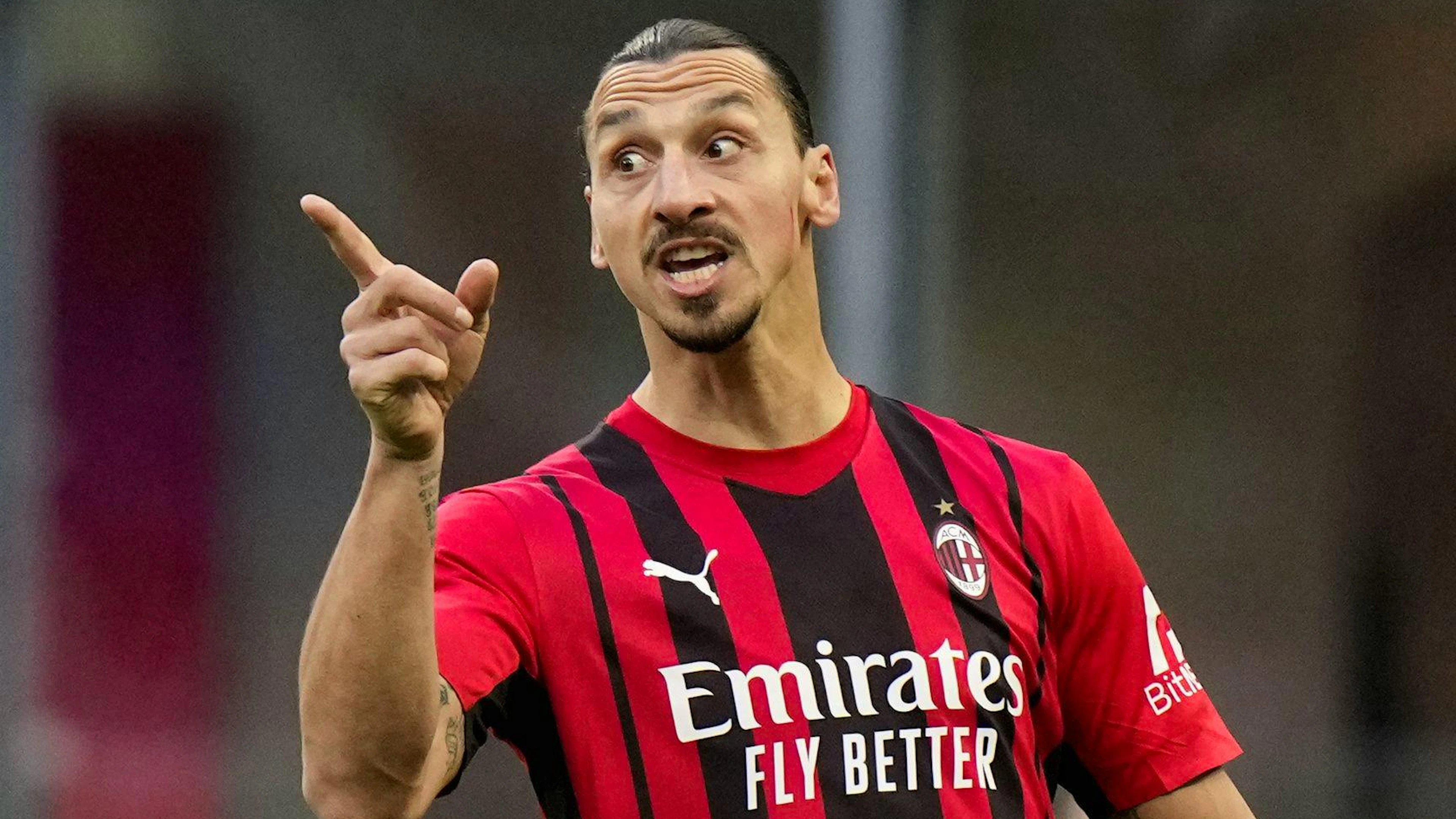 Der Chef auf dem Fussballplatz: Zlatan Ibrahimovic.