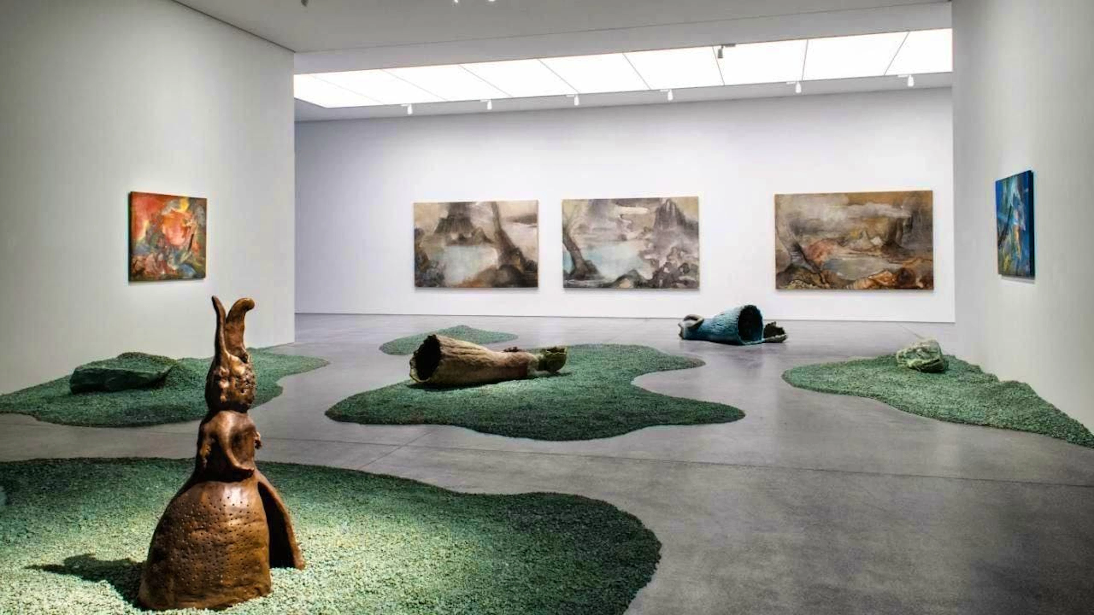 The work of the Japanese-Swiss artist was strongly influenced by the Grisons mountains.