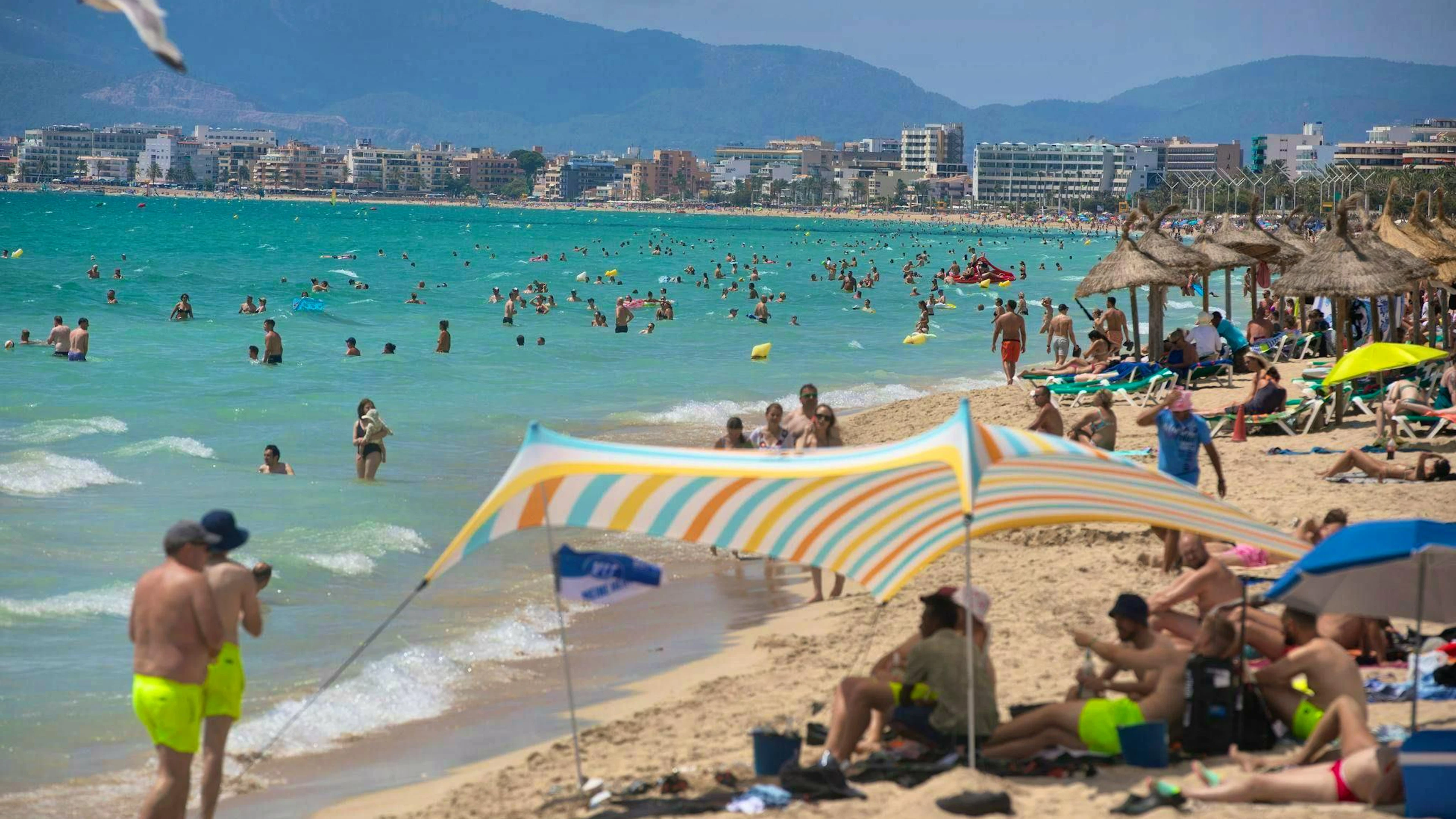 The beach - like here in Mallorca - is a great place to be