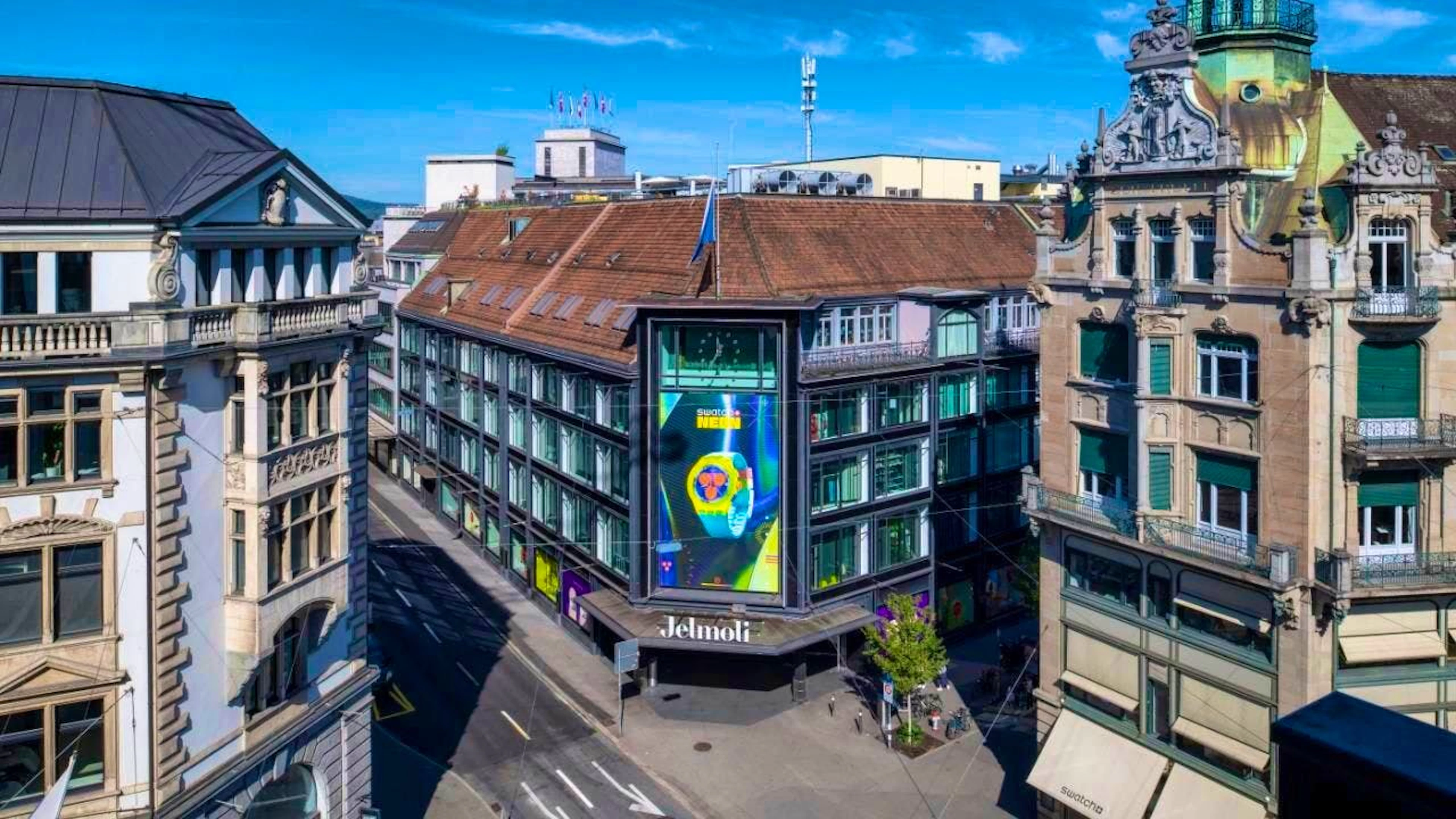 The real estate group Swiss Prime Site, owner of the Jelmoli building, is forecasting stable rental income for the year as a whole - despite the temporary loss of rents, for example from the conversion of the building on Zurich's Bahnhofstrasse. (archive picture)