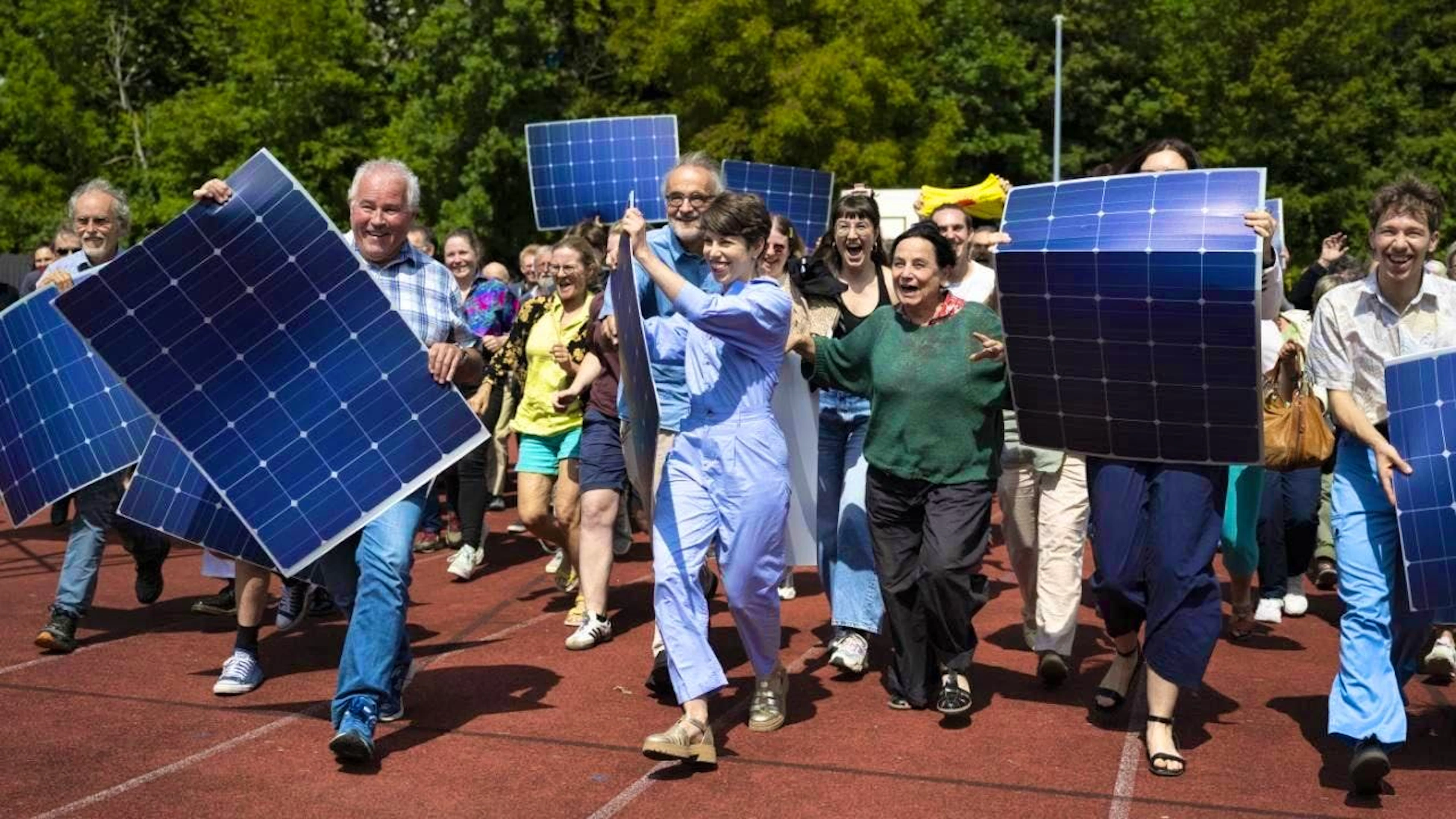 The Greens see great potential in solar energy.