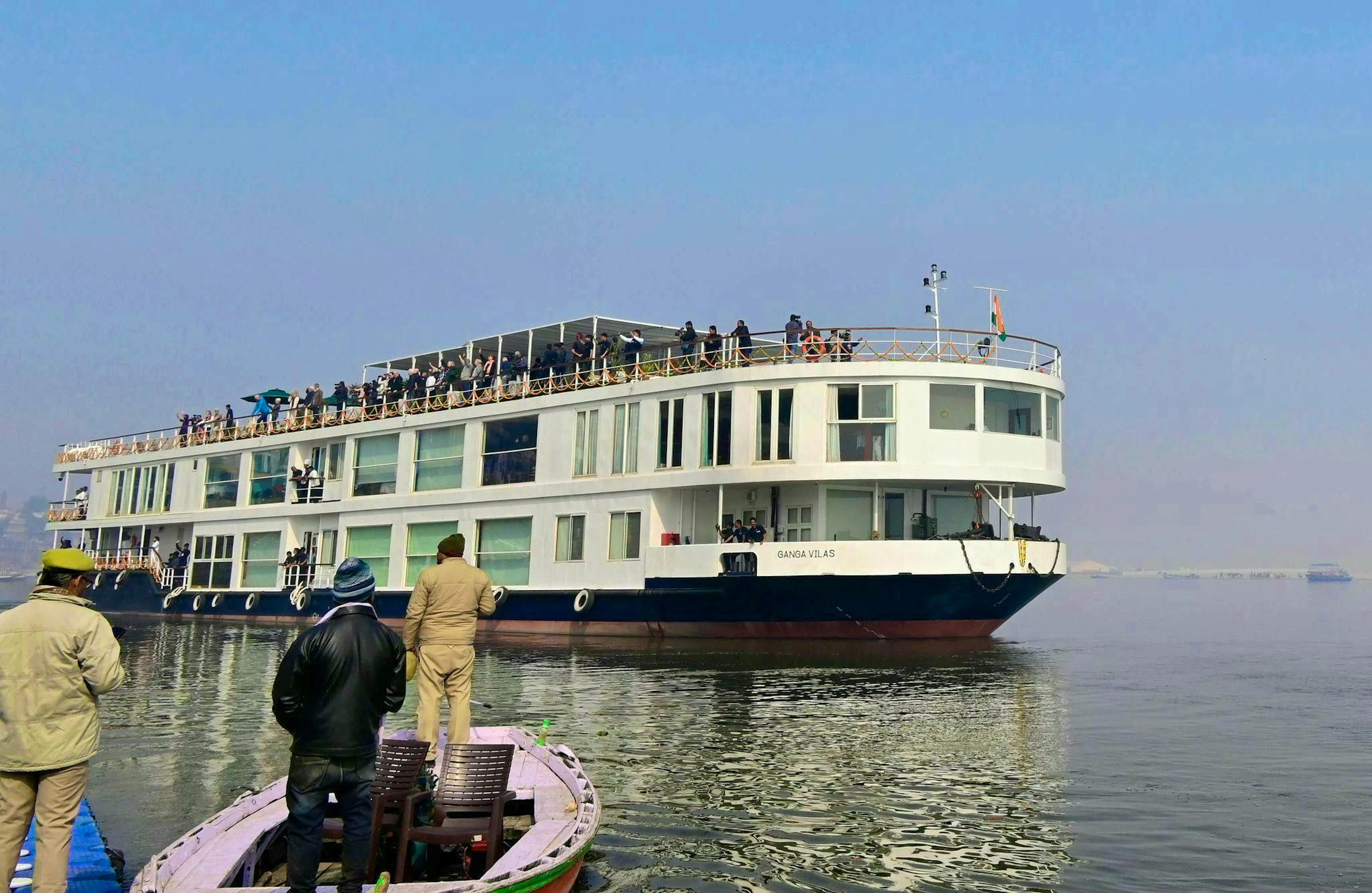 The river cruise did not end as expected. (symbolic image)