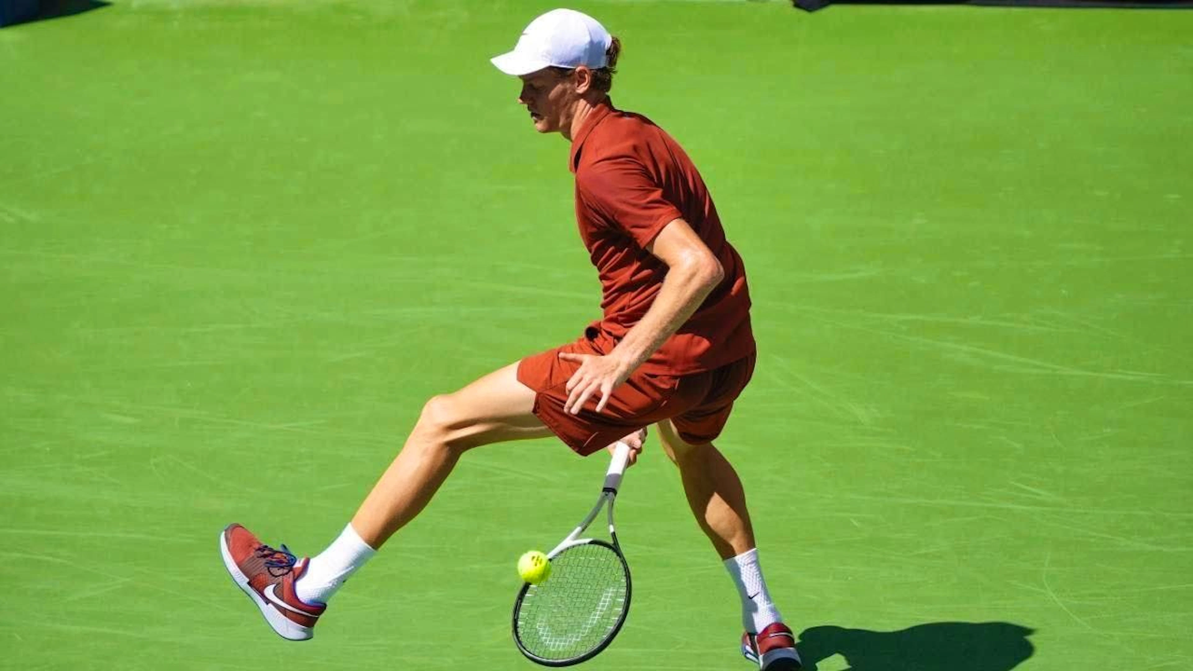 Time to work some magic: Jannik Sinner recovered well from his recent illness in his opening match at the US Open.