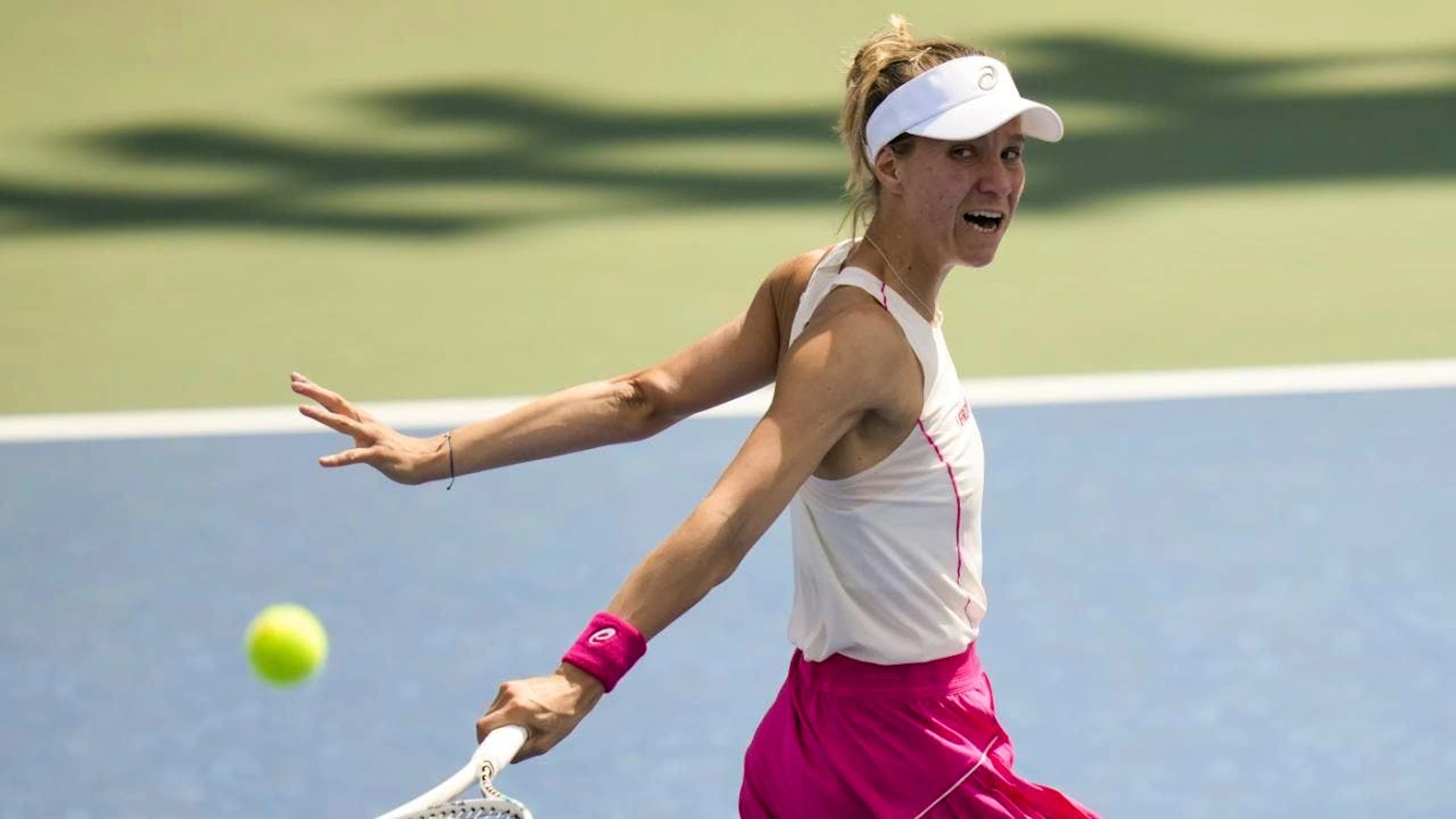 Im siebten Anlauf die Erlösung: Viktorija Golubic erreichte am US Open erstmals die 2. Runde