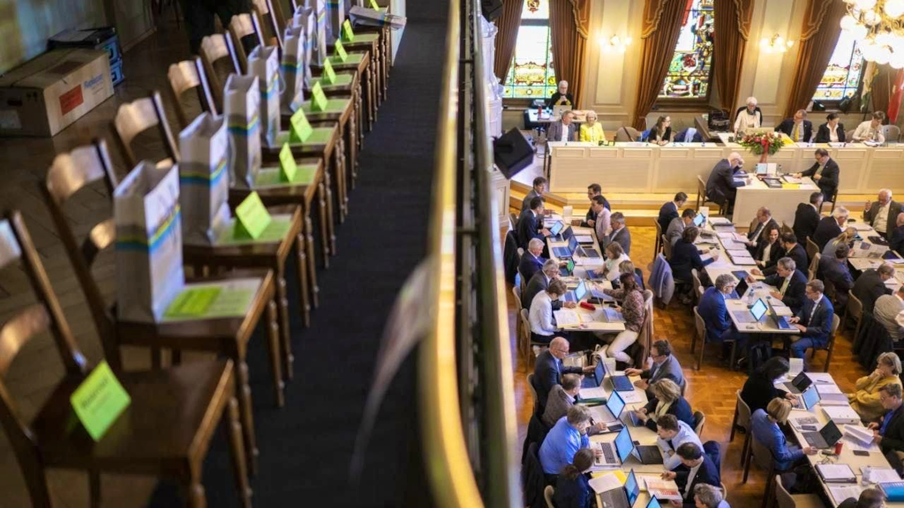 The Thurgau cantonal parliament met in Frauenfeld town hall on Wednesday. (archive picture)