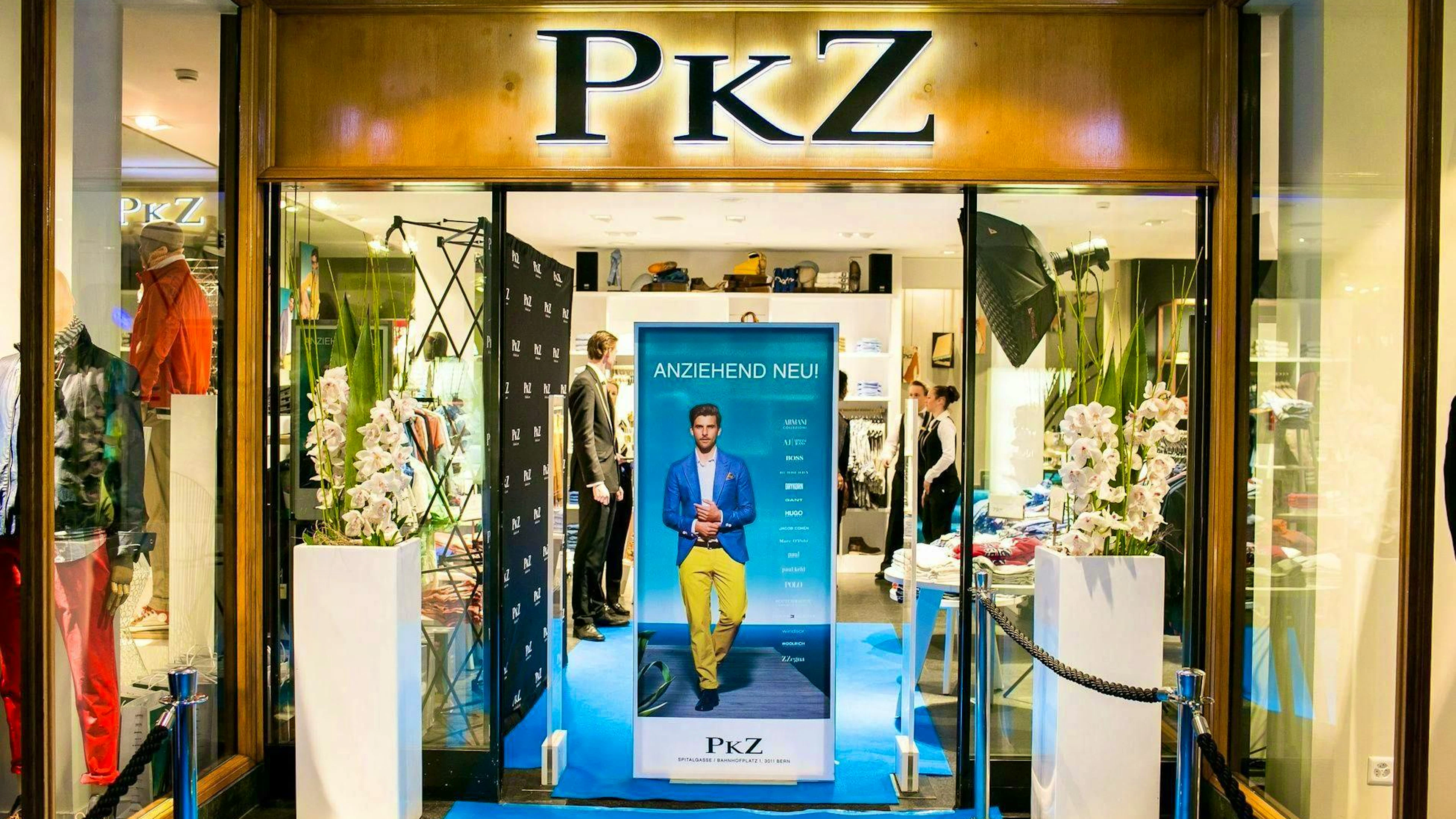 Fashion retailer PKZ is being criticized after a credit card campaign (archive photo).