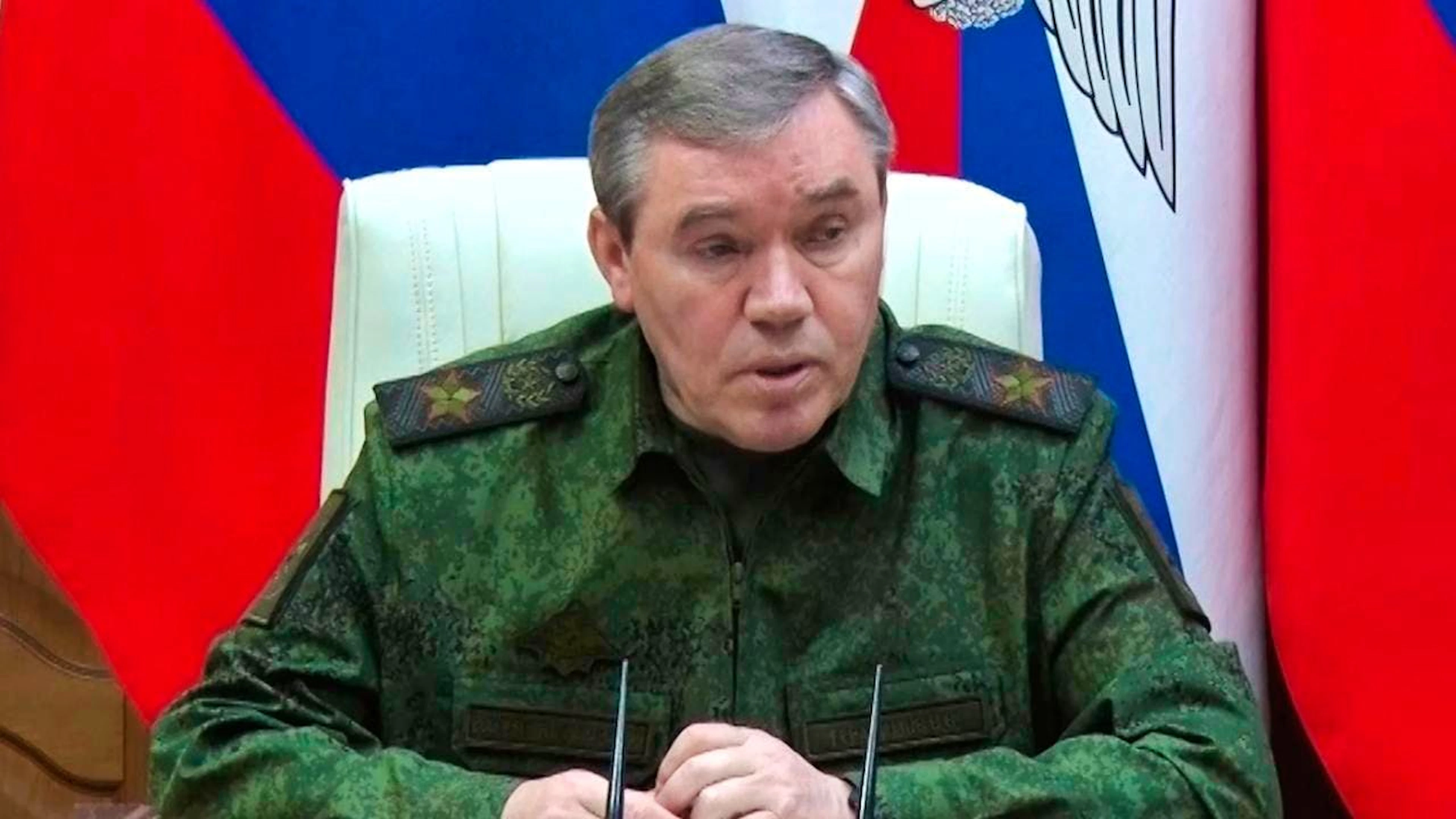 HANDOUT - Der russische Generalstabschef Waleri Gerassimow. Foto: Russian Defense Ministry Press Service/AP/dpa - ACHTUNG: Nur zur redaktionellen Verwendung und nur mit vollständiger Nennung des vorstehenden Credits