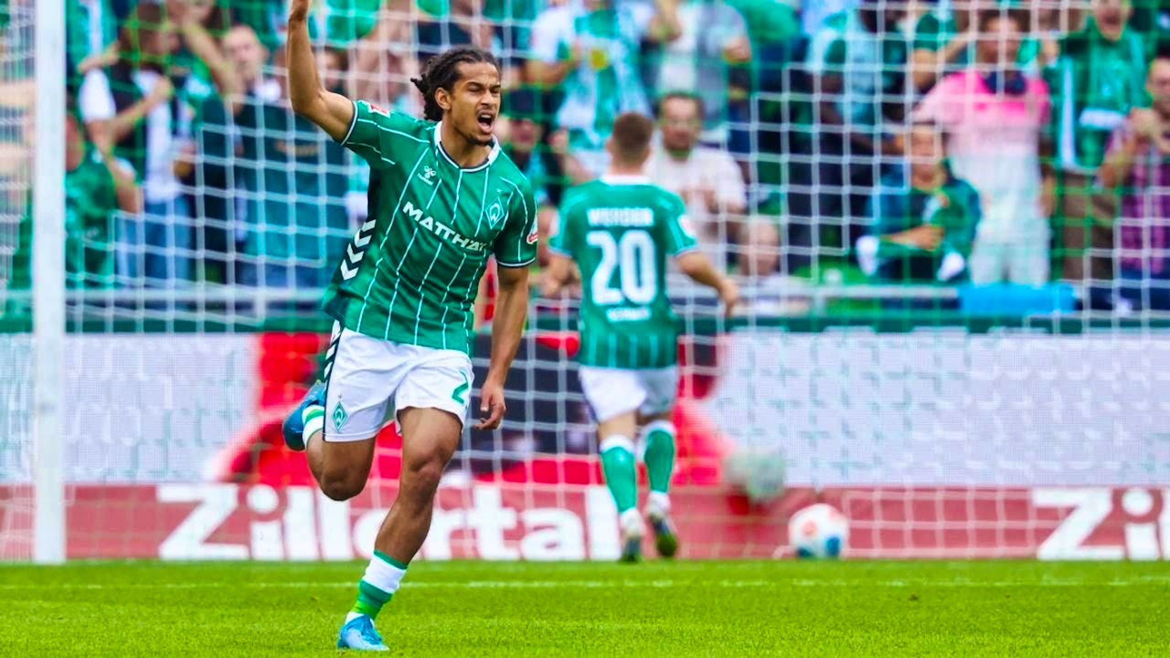Isaac Schmidt leads Werder Bremen's comeback on his Bundesliga debut as a goalscorer