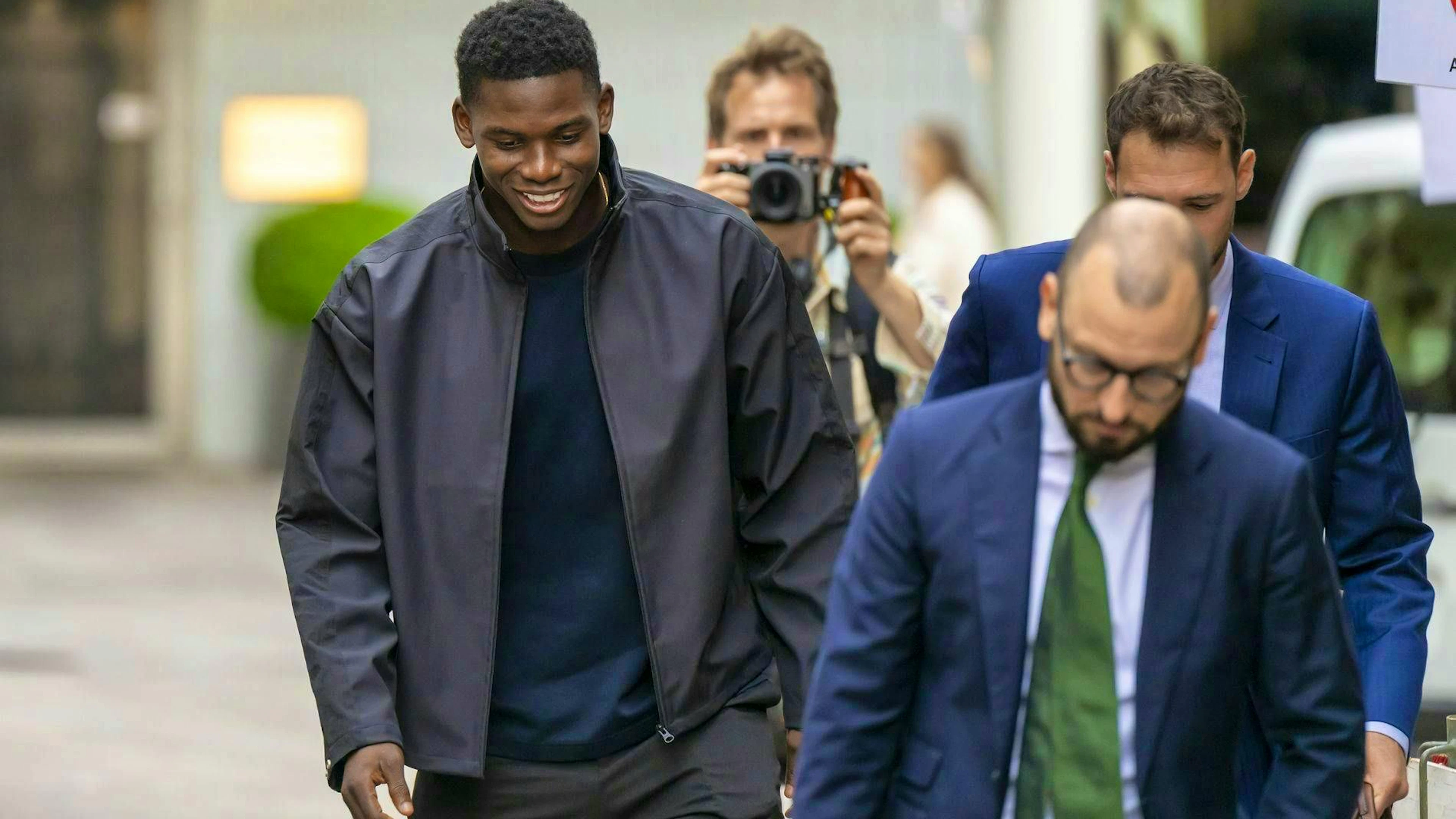 Breel Embolo was before the court of appeal in Basel on Wednesday morning.