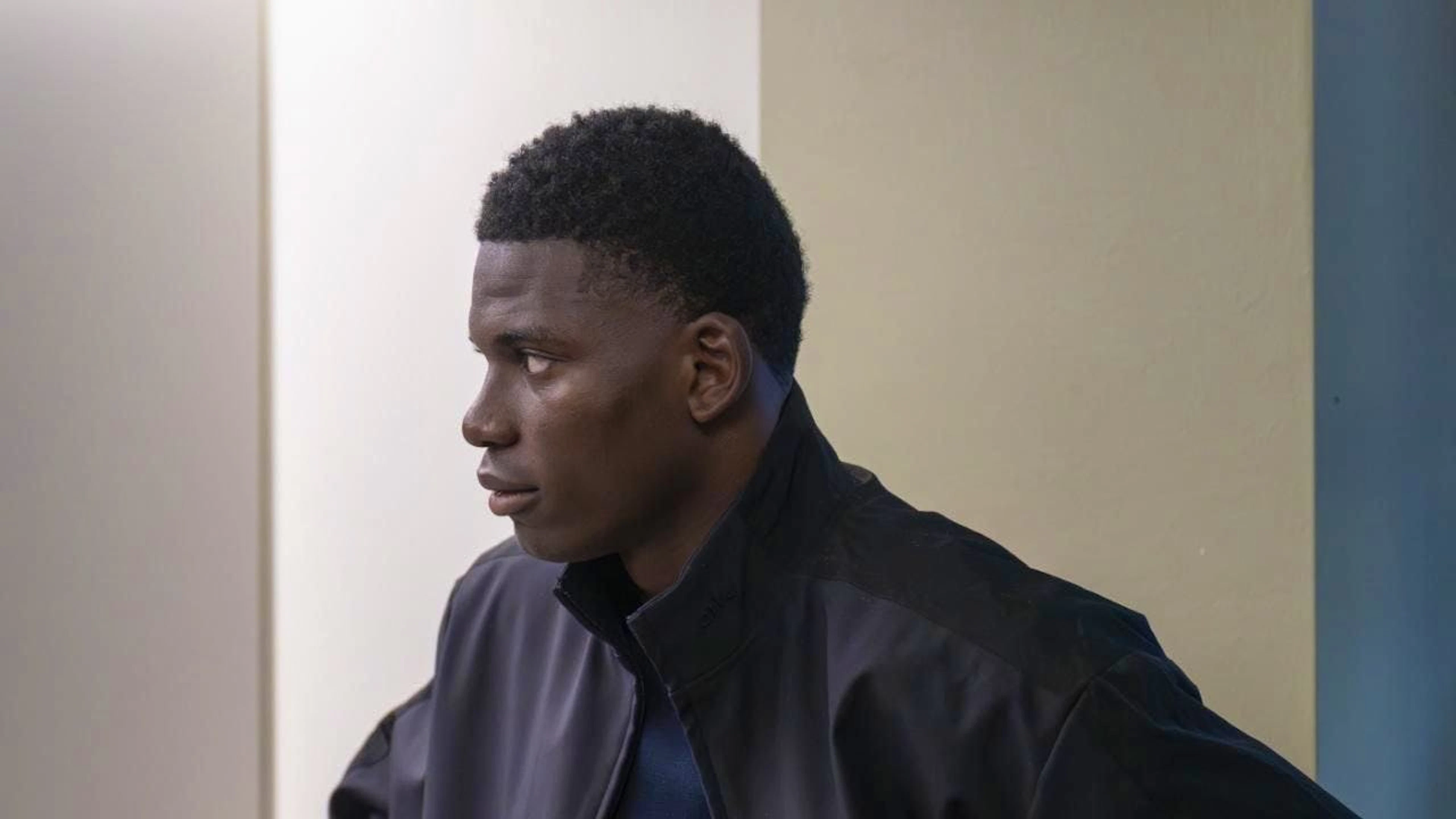 Breel Embolo al suo arrivo al Tribunale d'appello.