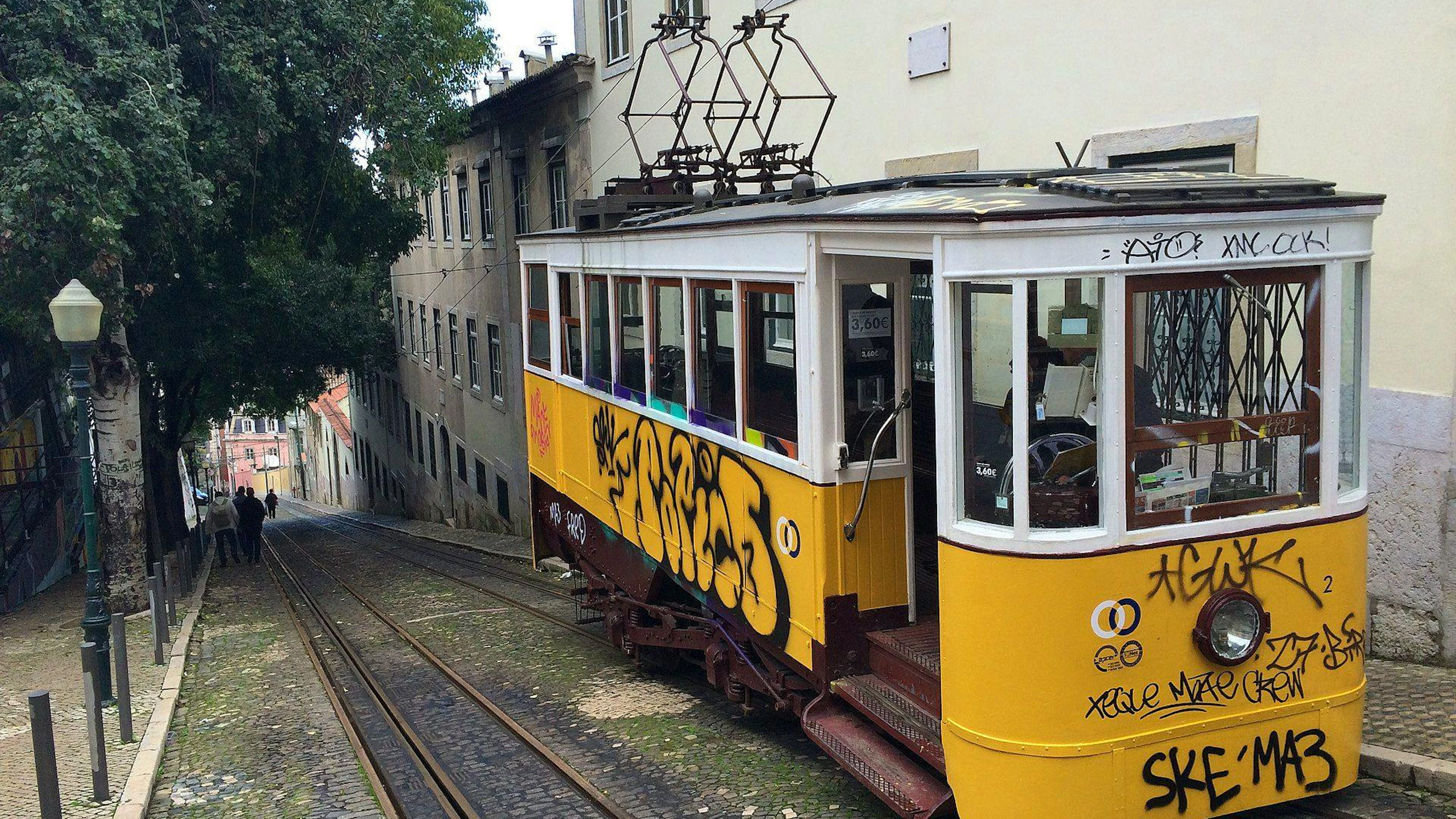 Die Gloria-Standseilbahn ist weltberühmt.