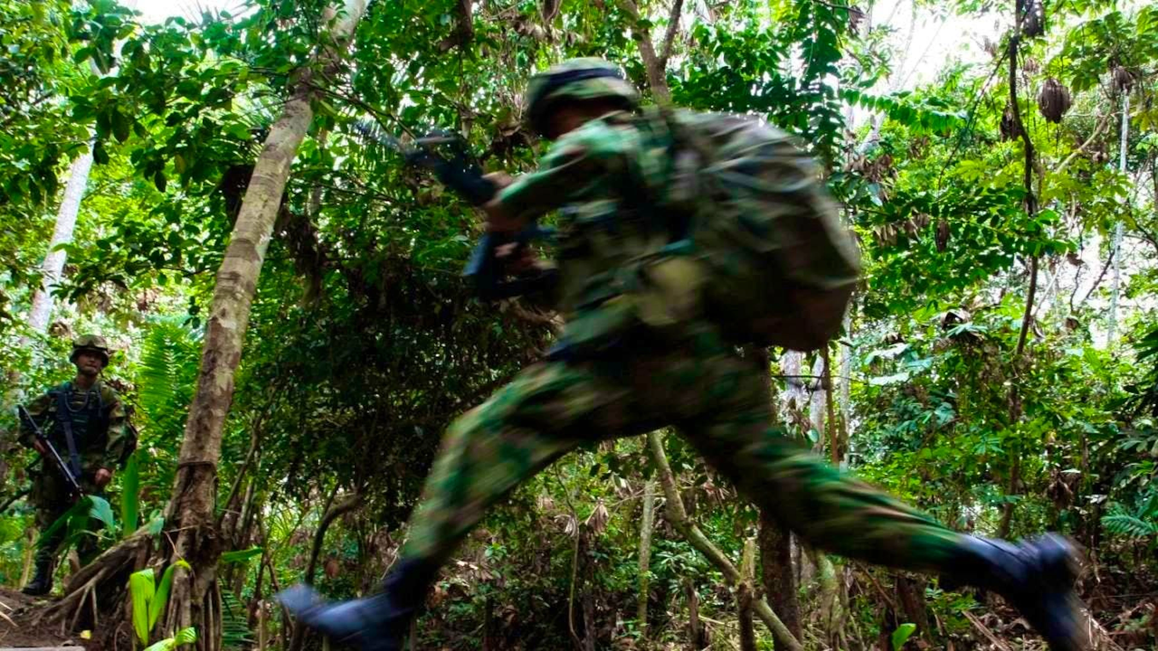 An increasing number of soldiers have recently been abducted in southern Colombia. (archive picture)