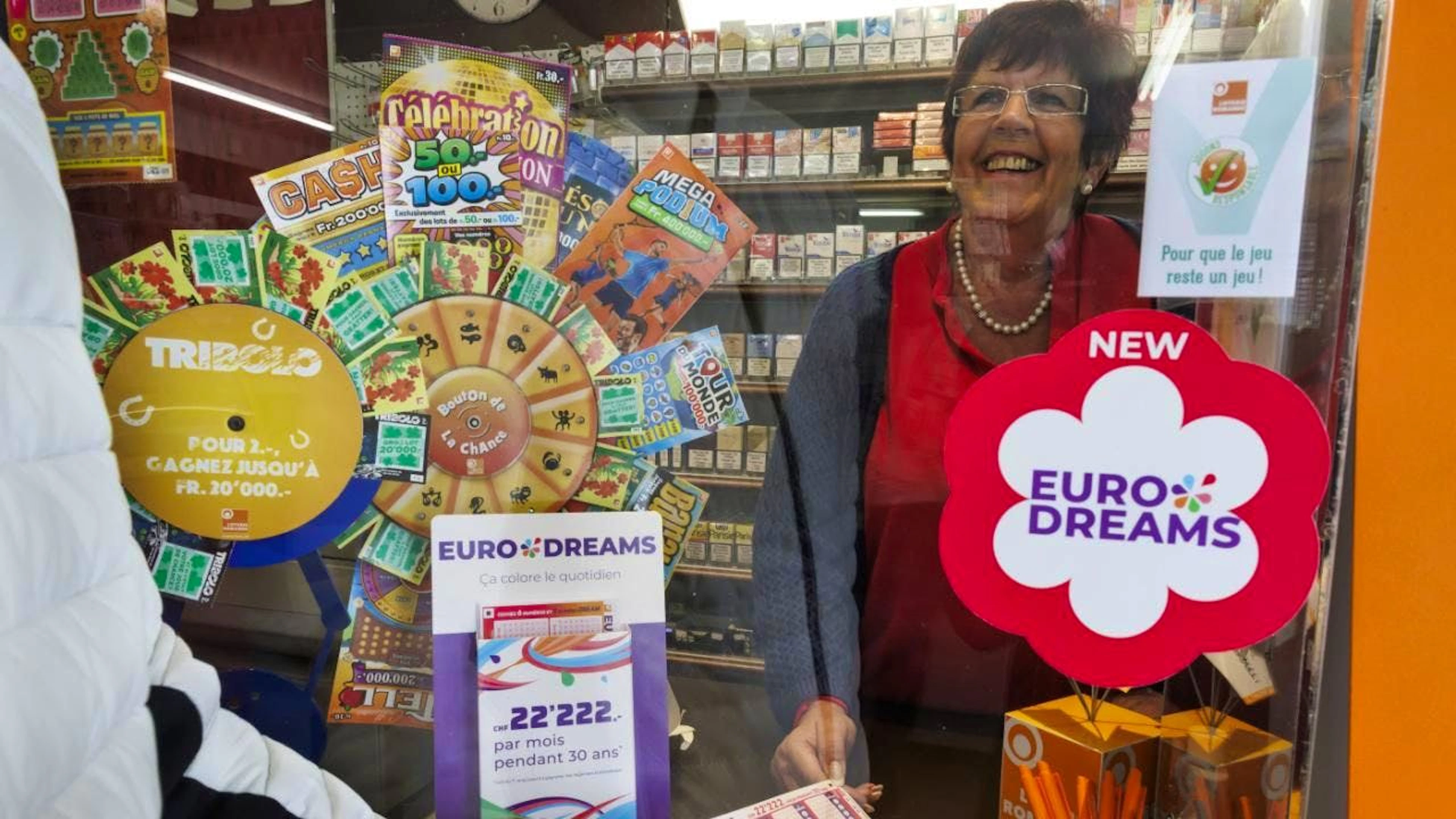 Deux personnes ont gagné à l'Eurodreams lundi.