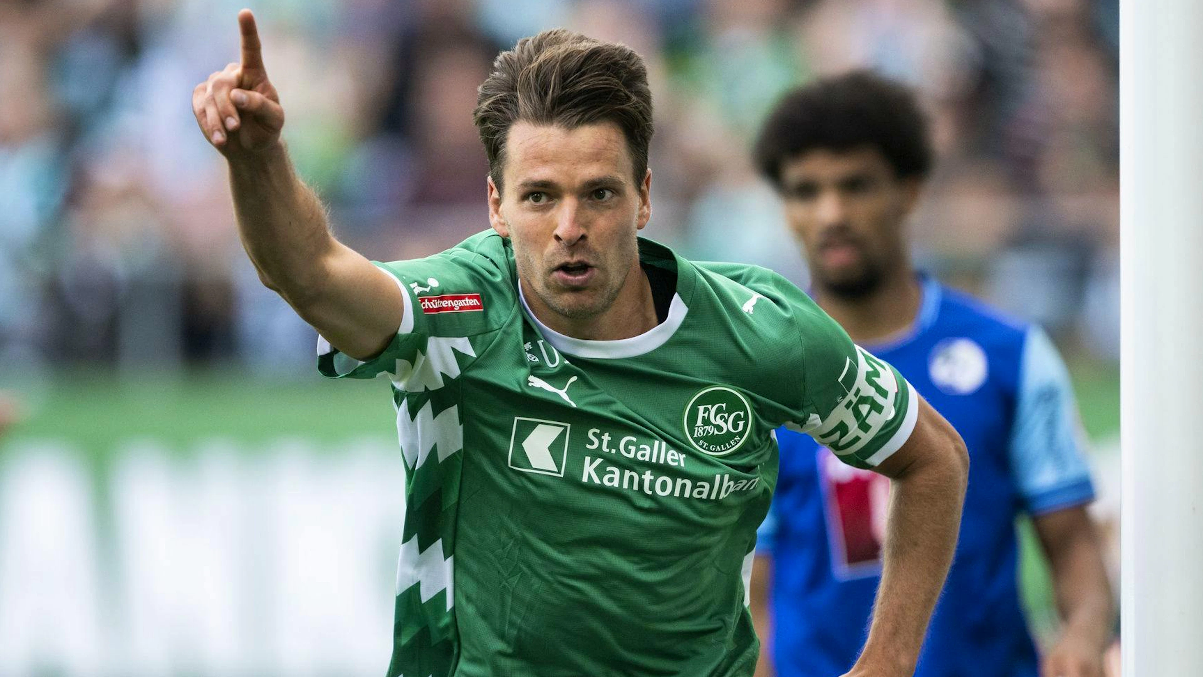 Publikumsliebling Lukas Görtler während eines Super-League-Spiels.