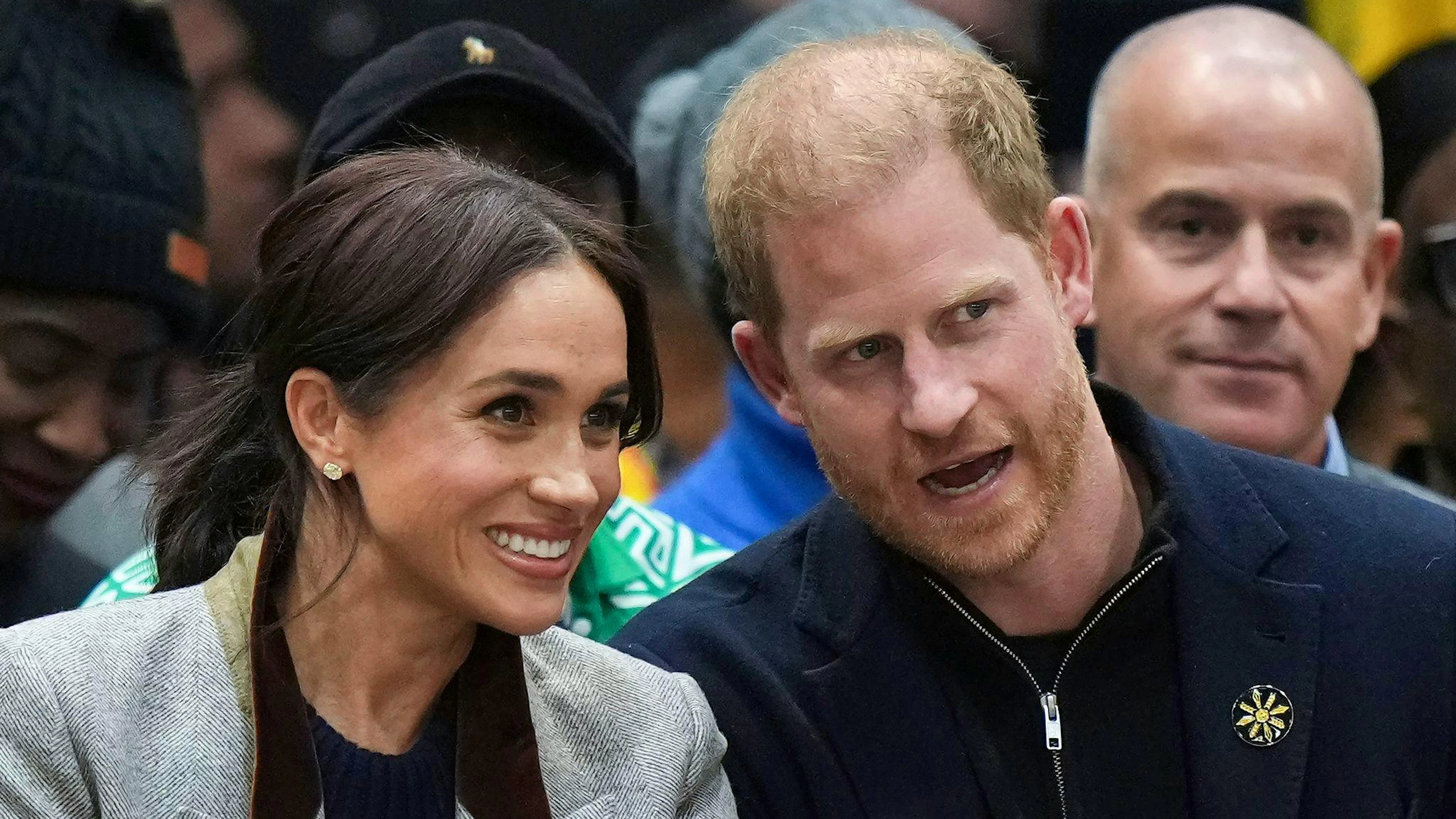 Bald wieder gemeinsam in London? Meghan und Harry – hier beim Besuch eines Rollstuhlbasketballspiels im vergangenen Februar in der kanadischen Stadt Vancouver.