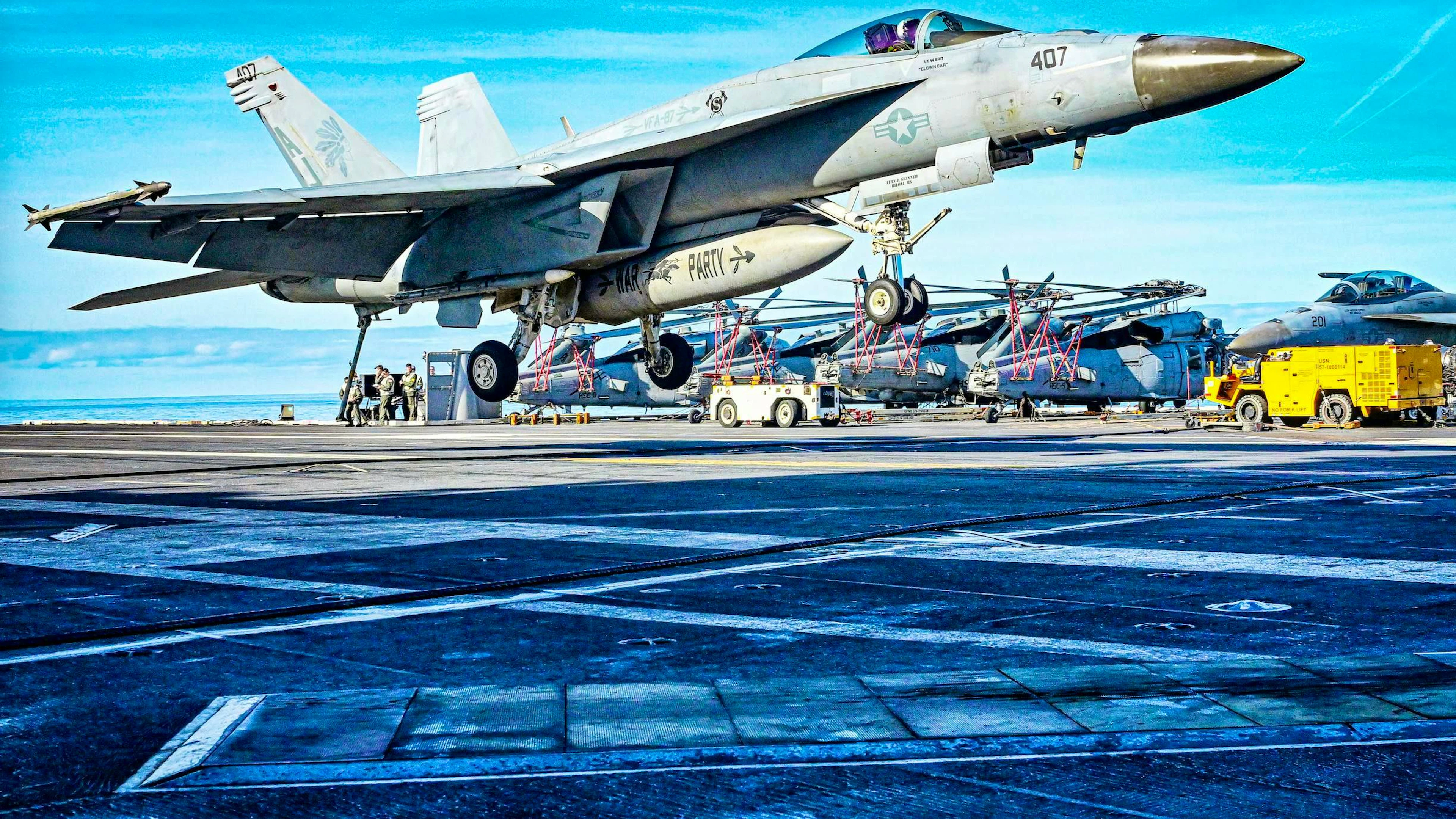 The USS Gerald R. Ford has been in continuous operation for almost ten months.
