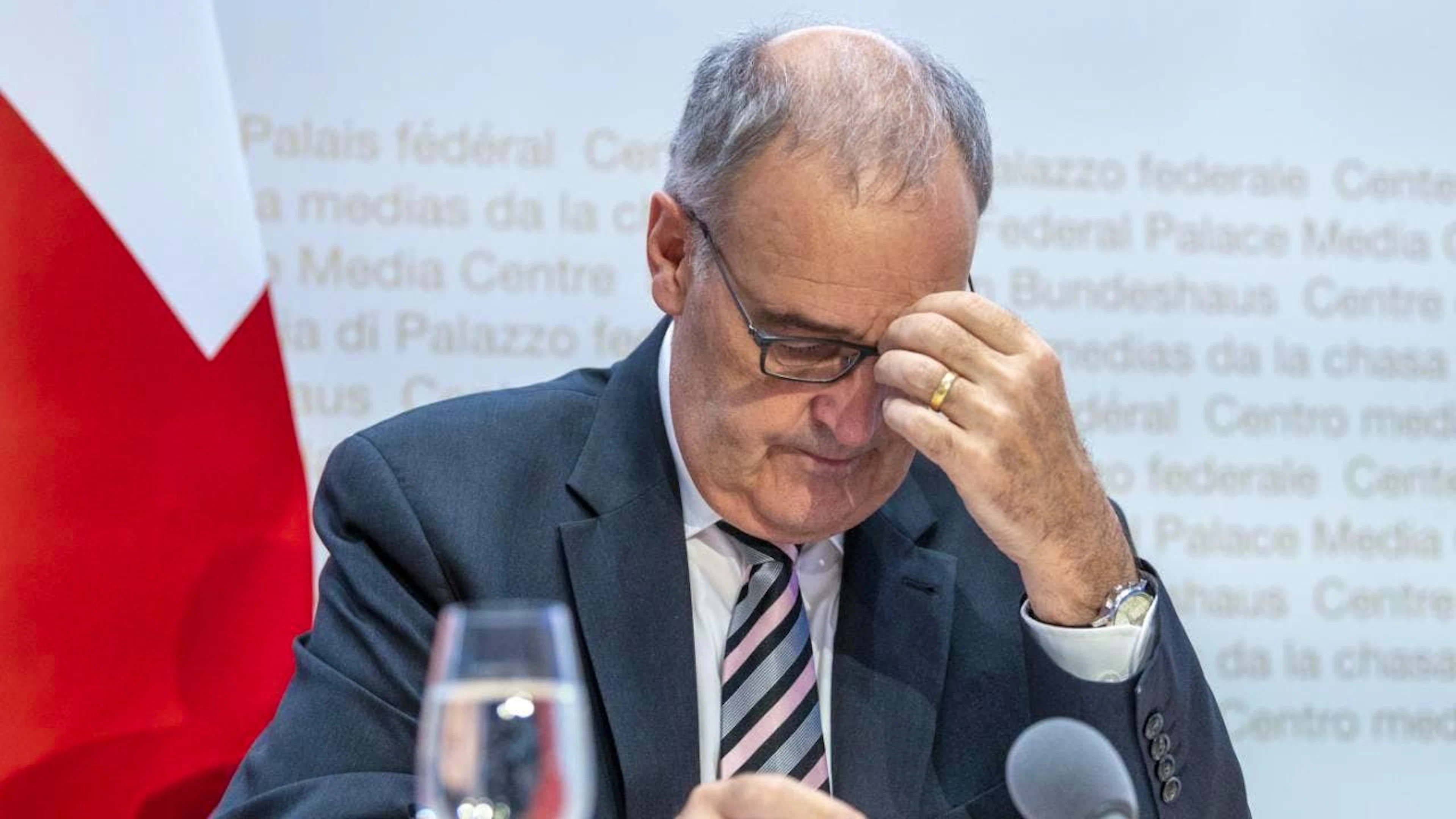 Il tema del commercio mondiale fa parte dei dossier all'esame del consigliere federale Guy Parmelin.