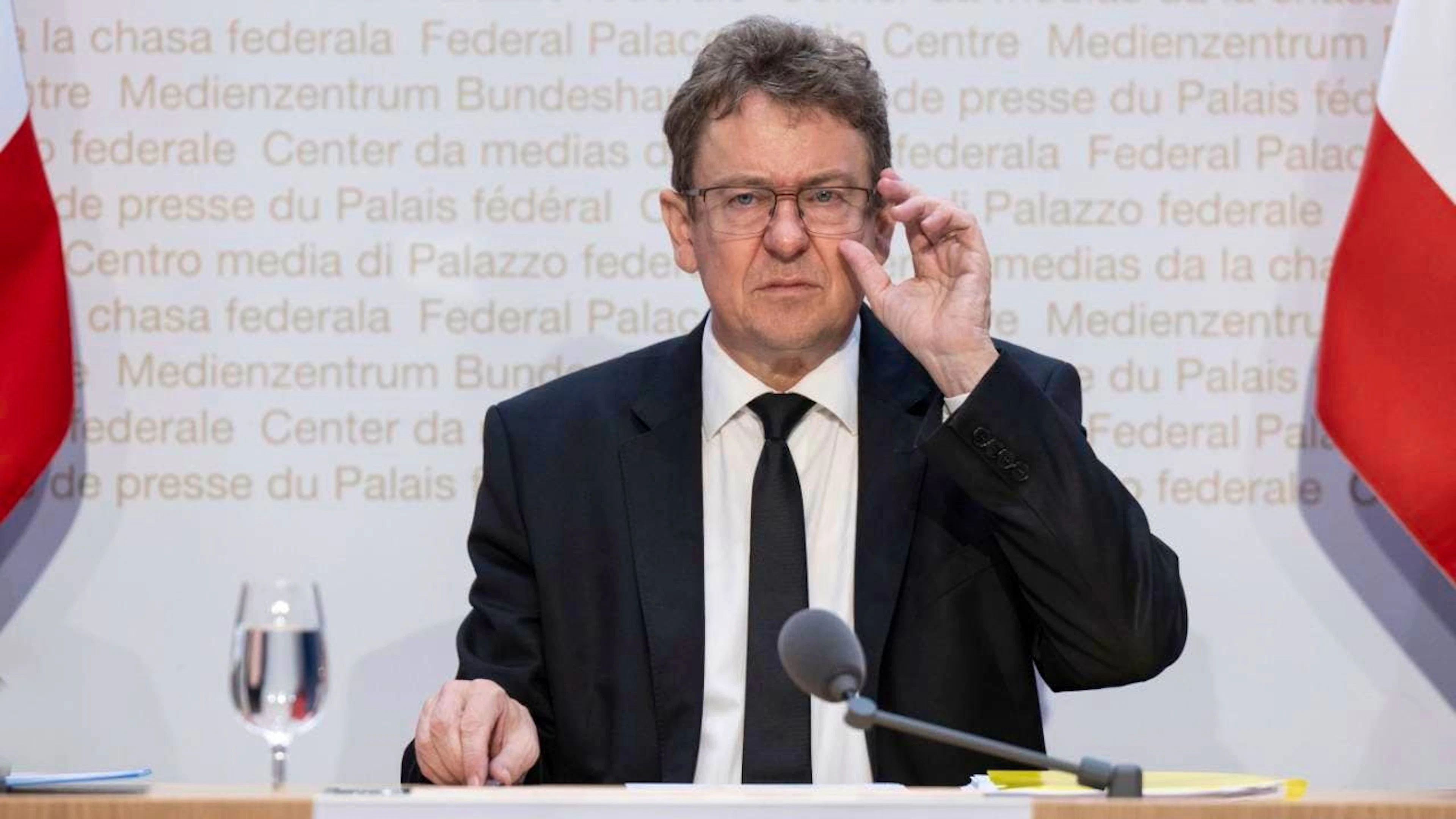 Il consigliere federale Albert Rösti