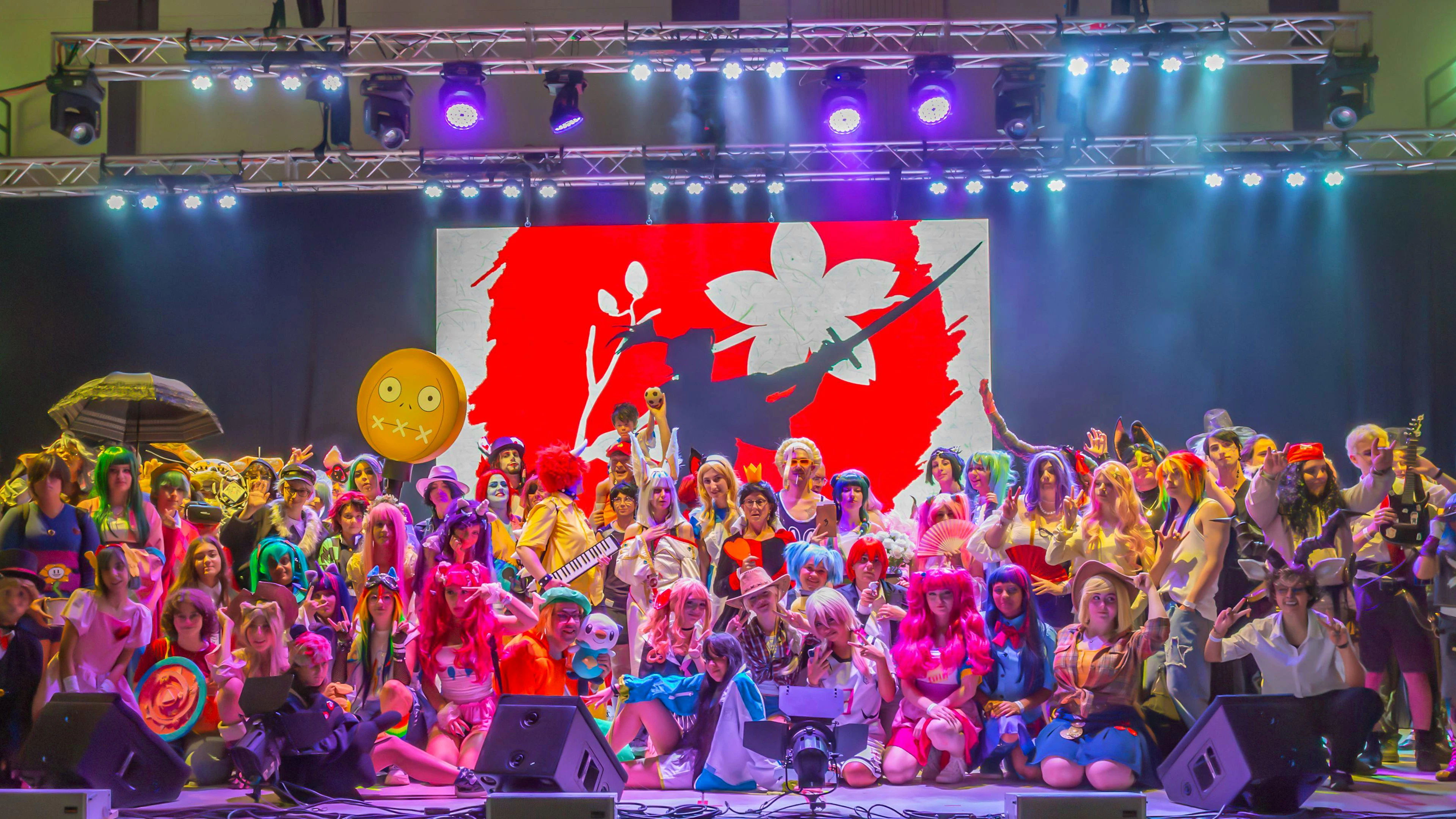 I partecipanti al Cosplay contest