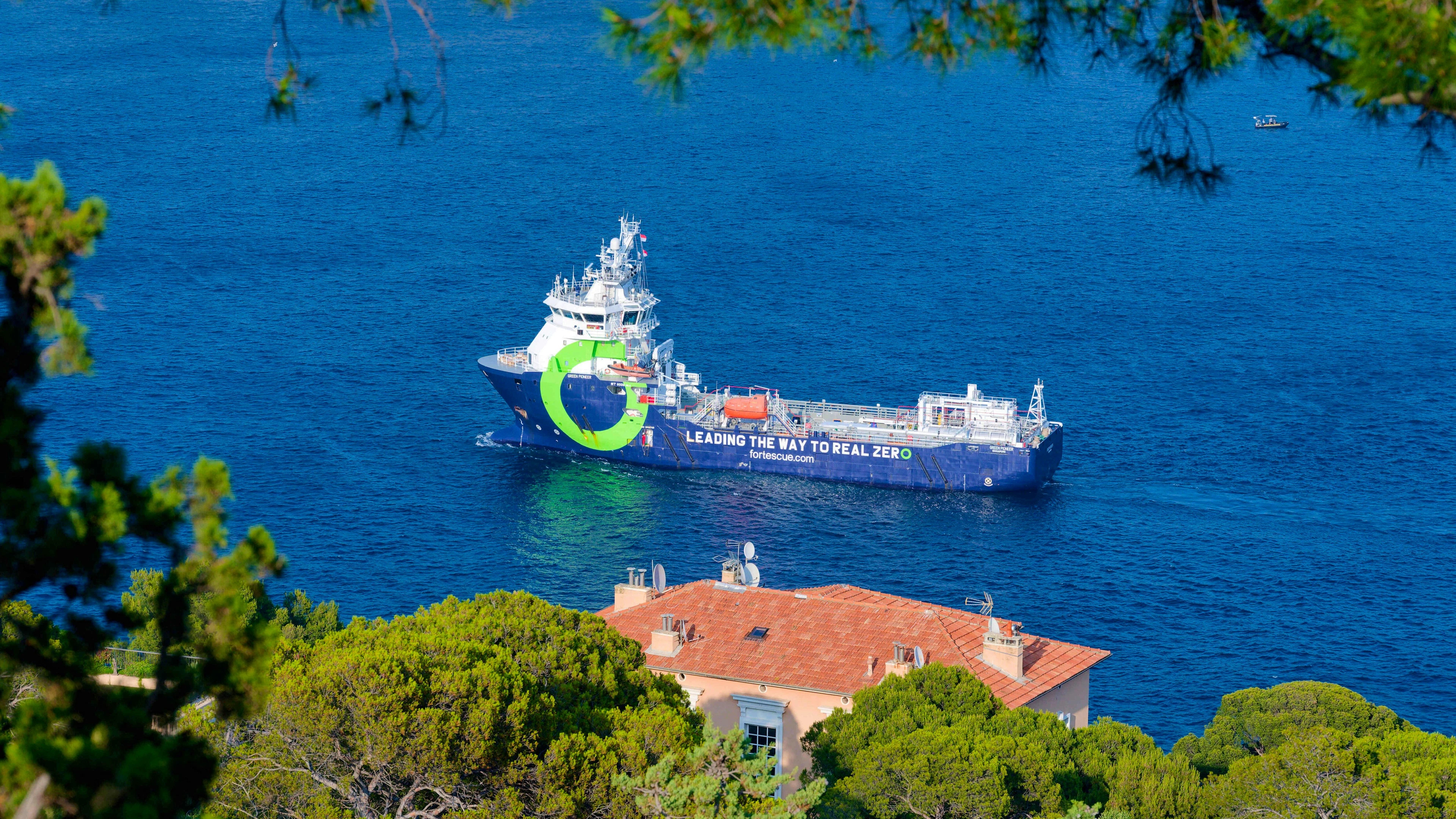 Le Green Pioneer, comme il a été rebaptisé, est l'un des premiers bateaux au monde à fonctionner à l'ammoniac.