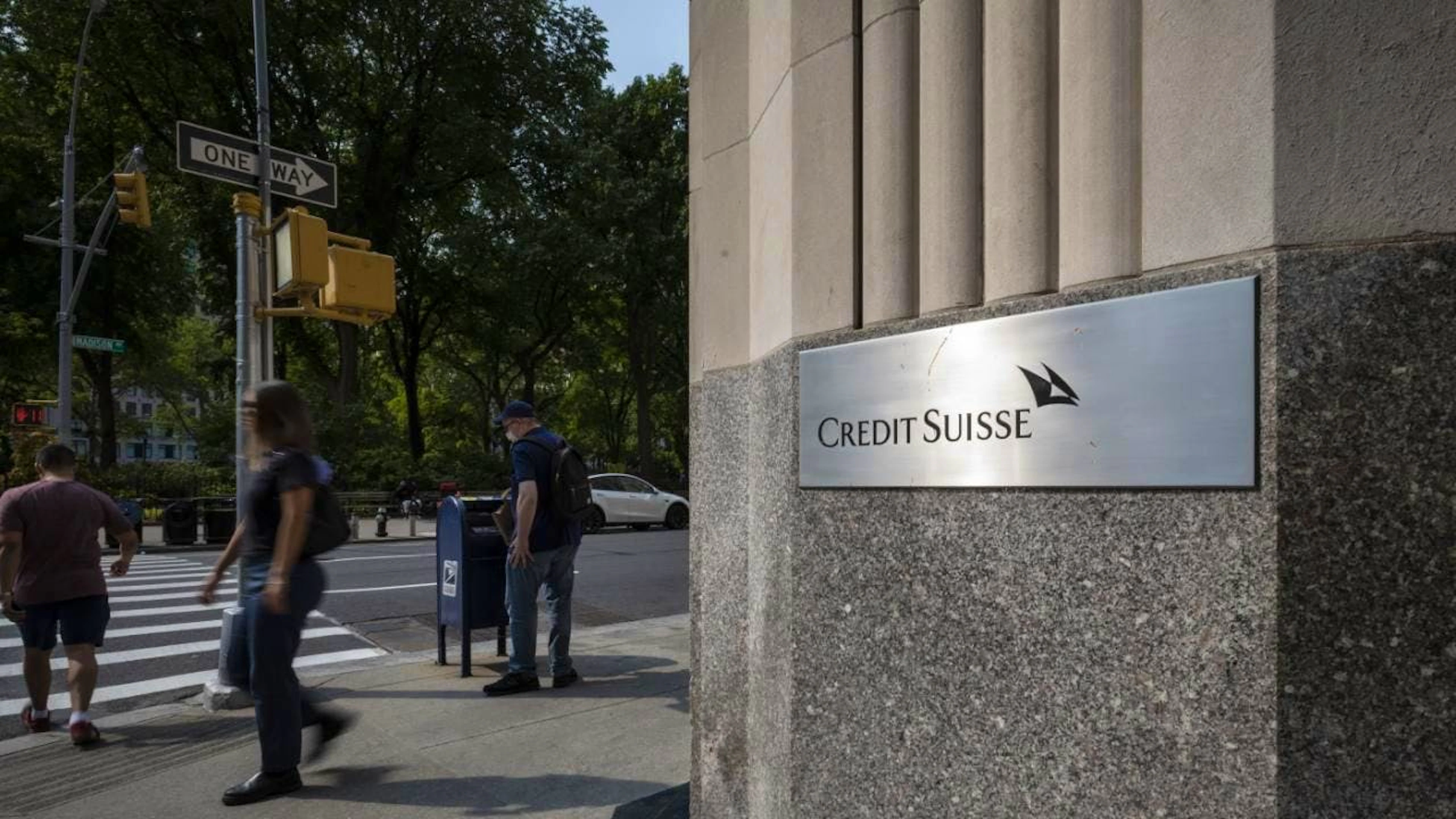 Credit Suisse aveva anche un'importante presenza negli Stati Uniti.