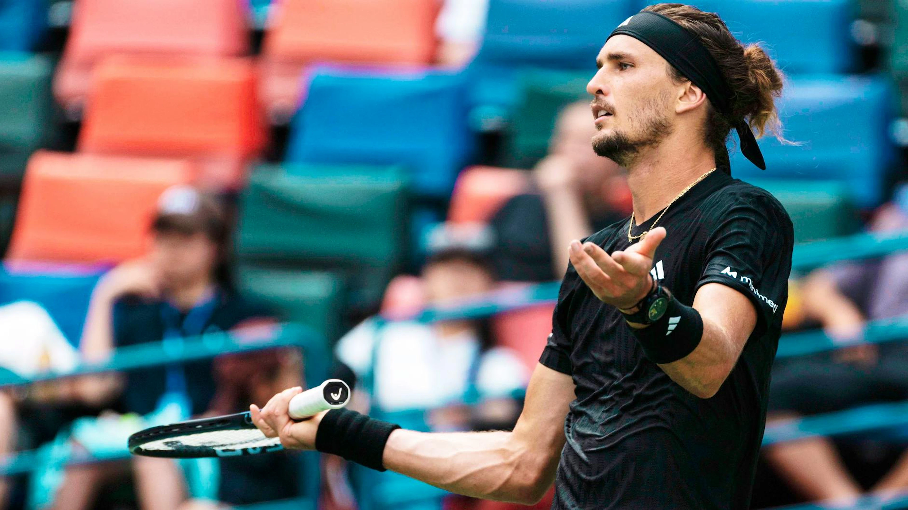 Alexander Zverev a parlé du problème d'une certaine uniformisation des surfaces.