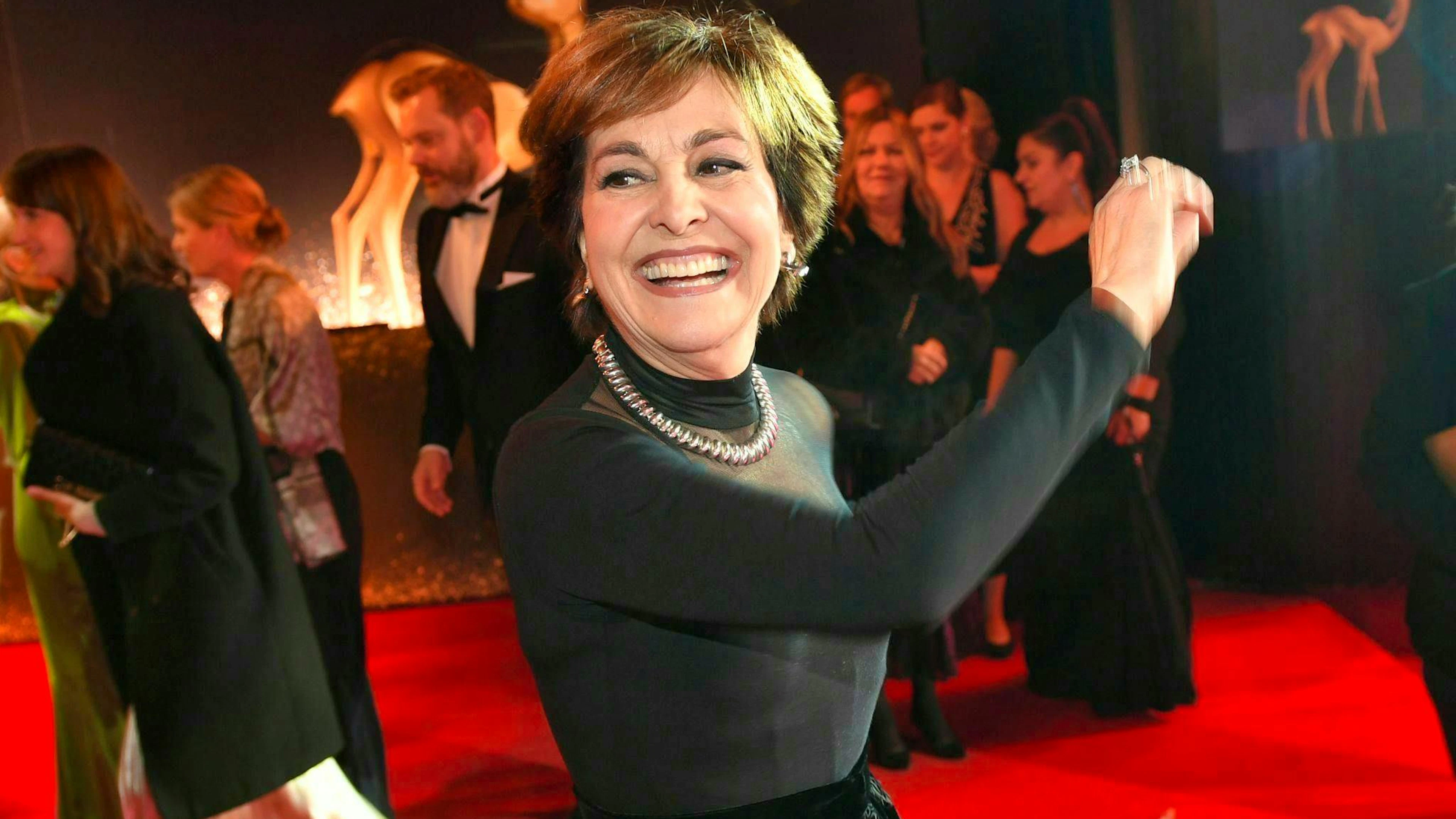Always in a good mood: Paola Felix. (archive picture)