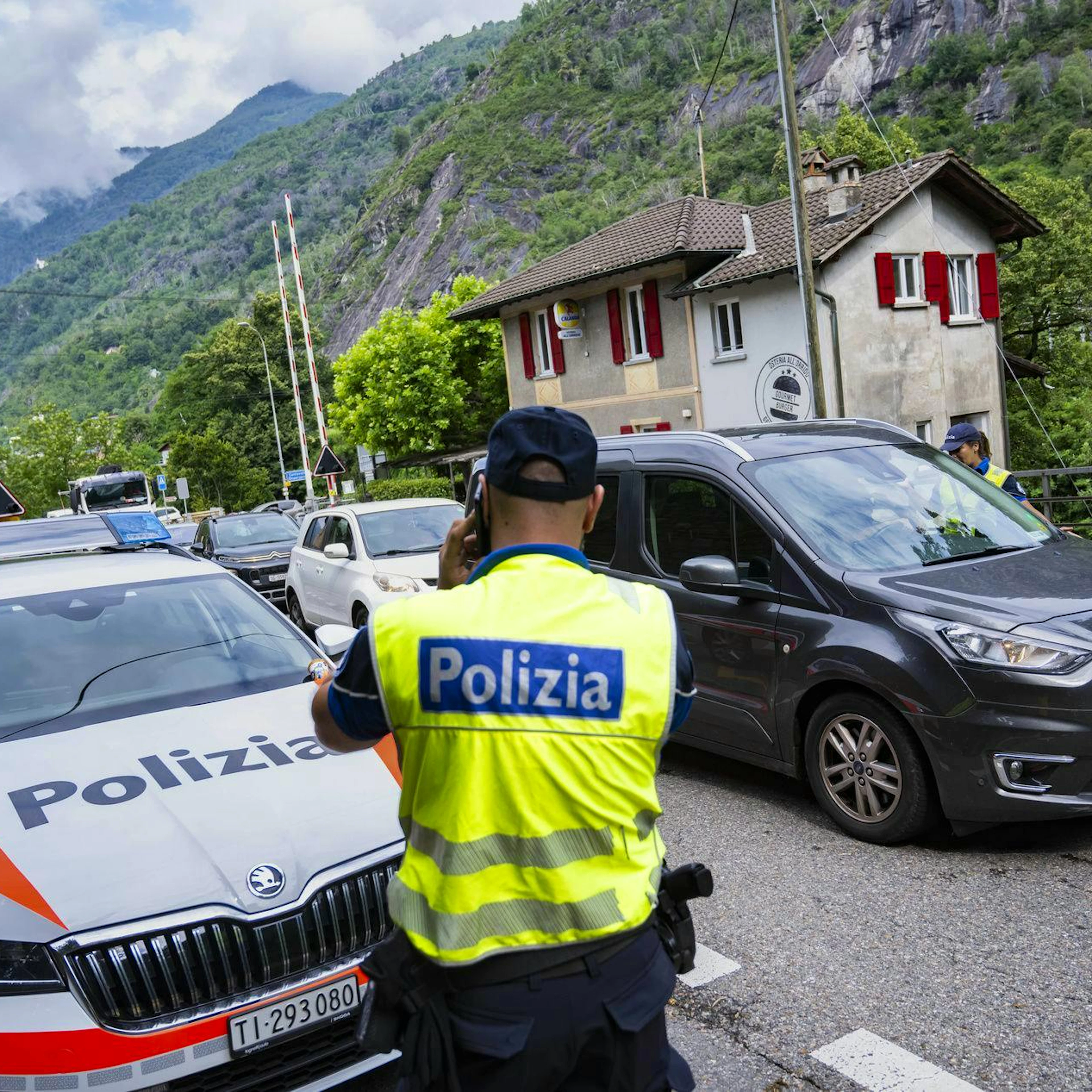 Explosion à Leontica
