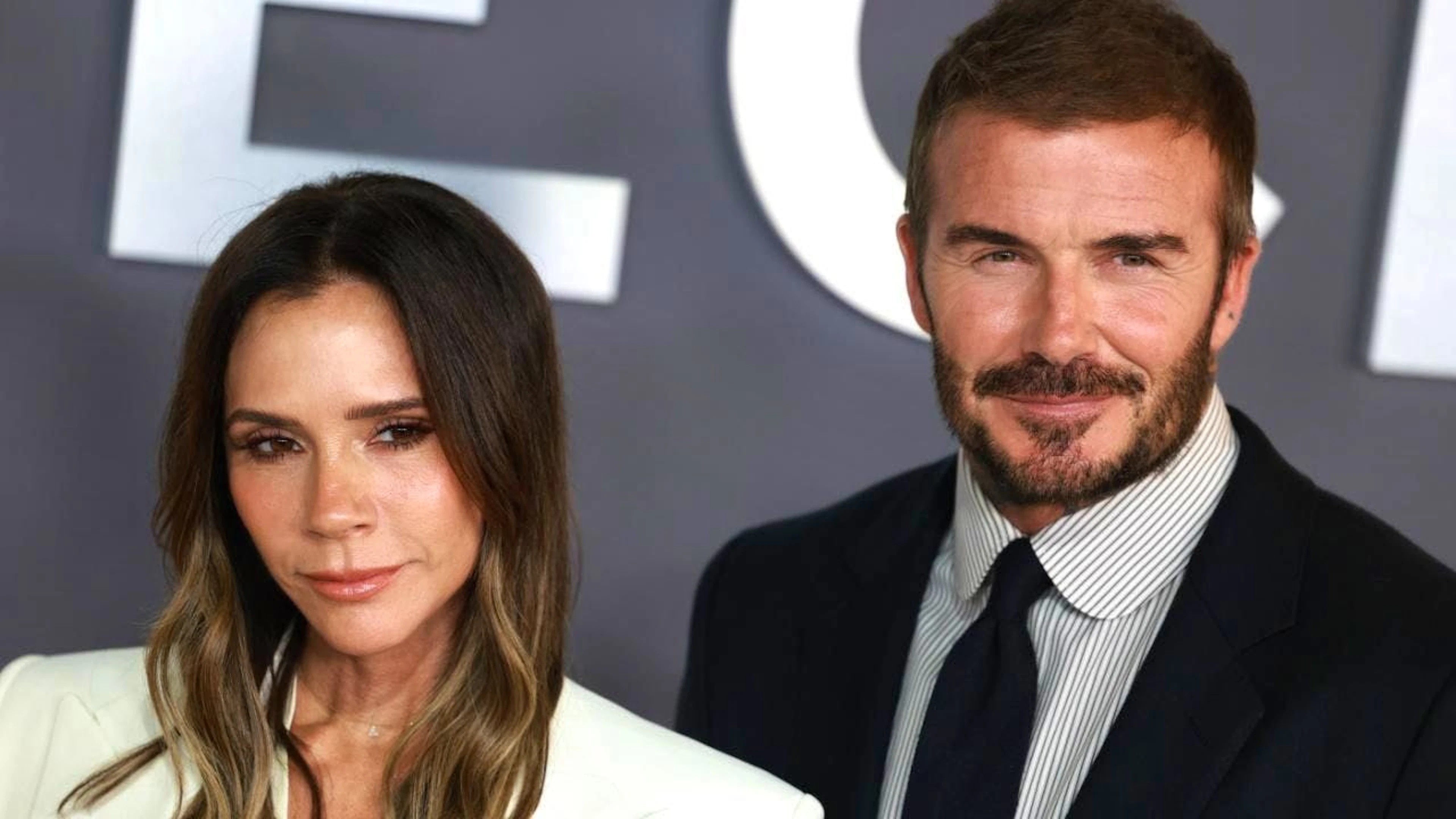 Victoria Beckham et son mari David Beckham ont pris part à la première du documentaire, mercredi à Londres.